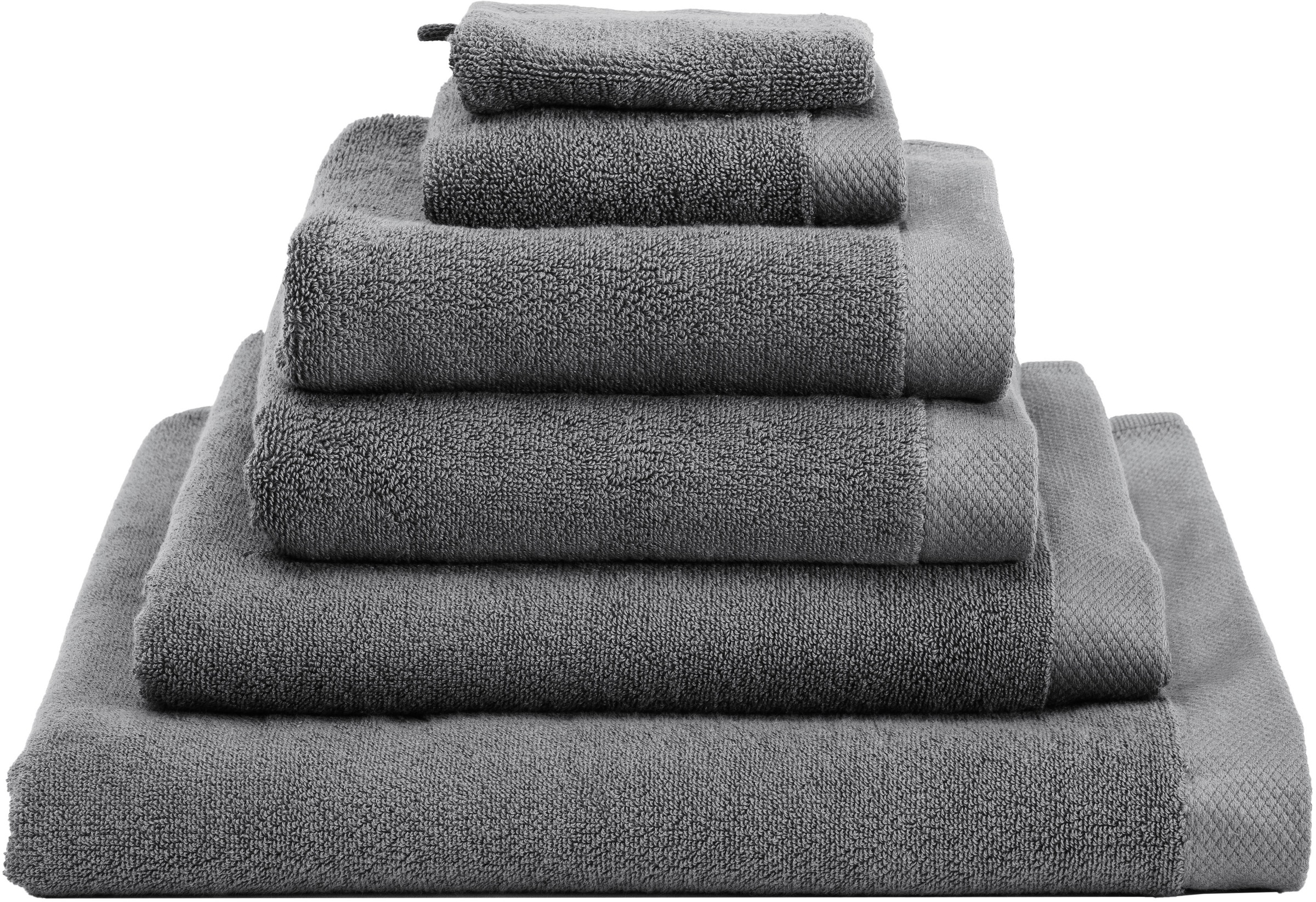 Heckett & Lane Gaestehandtuecher »Heckettlane Gästentuch Premium« Gästentücherset aus hochwertige Baumwolle, 650gr/m²