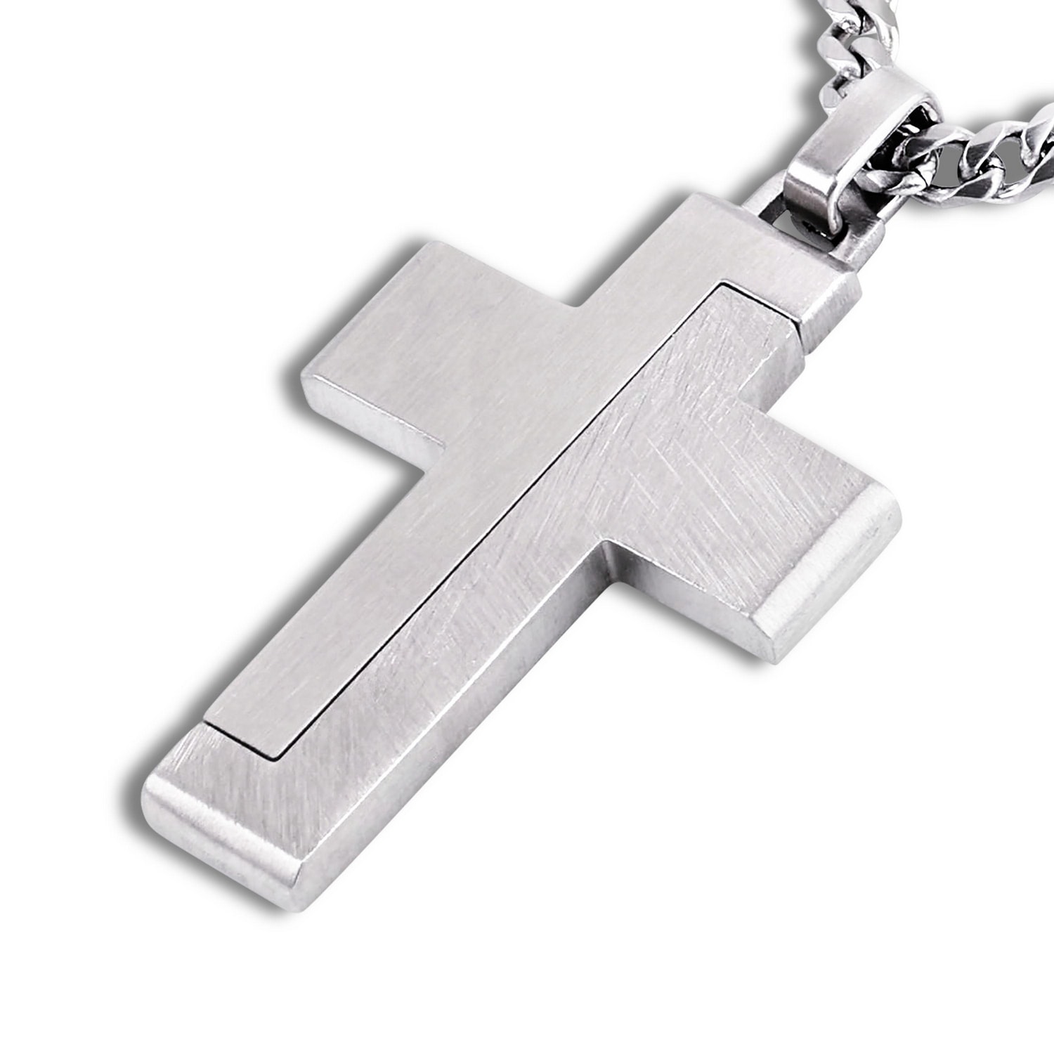 TOM TAILOR Kette mit Anhänger »Kreuz-Motiv«