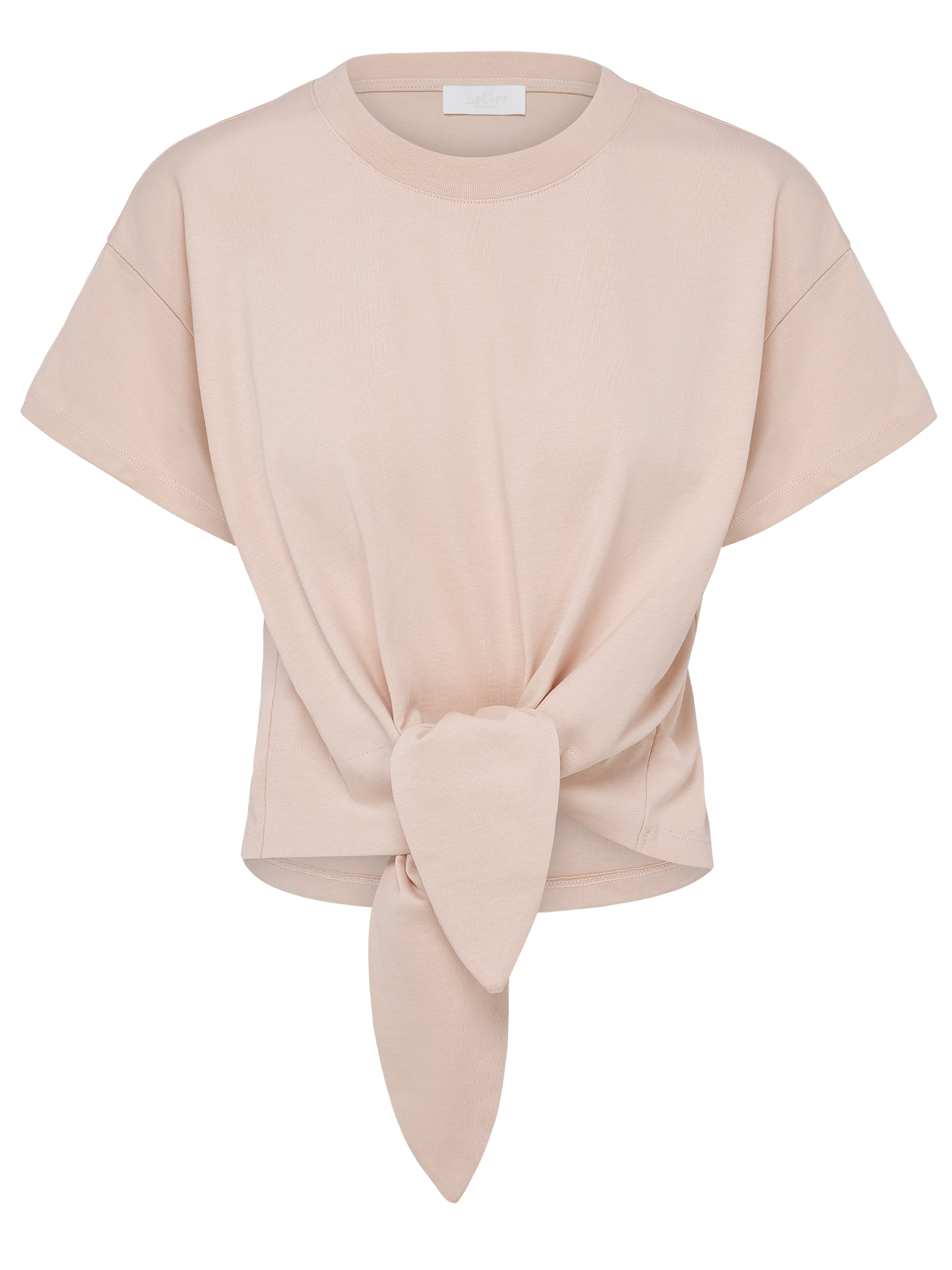 LeGer T-Shirt »Tessy, LeGer by Lena Gercke« mit Knoten-Detail, cropped