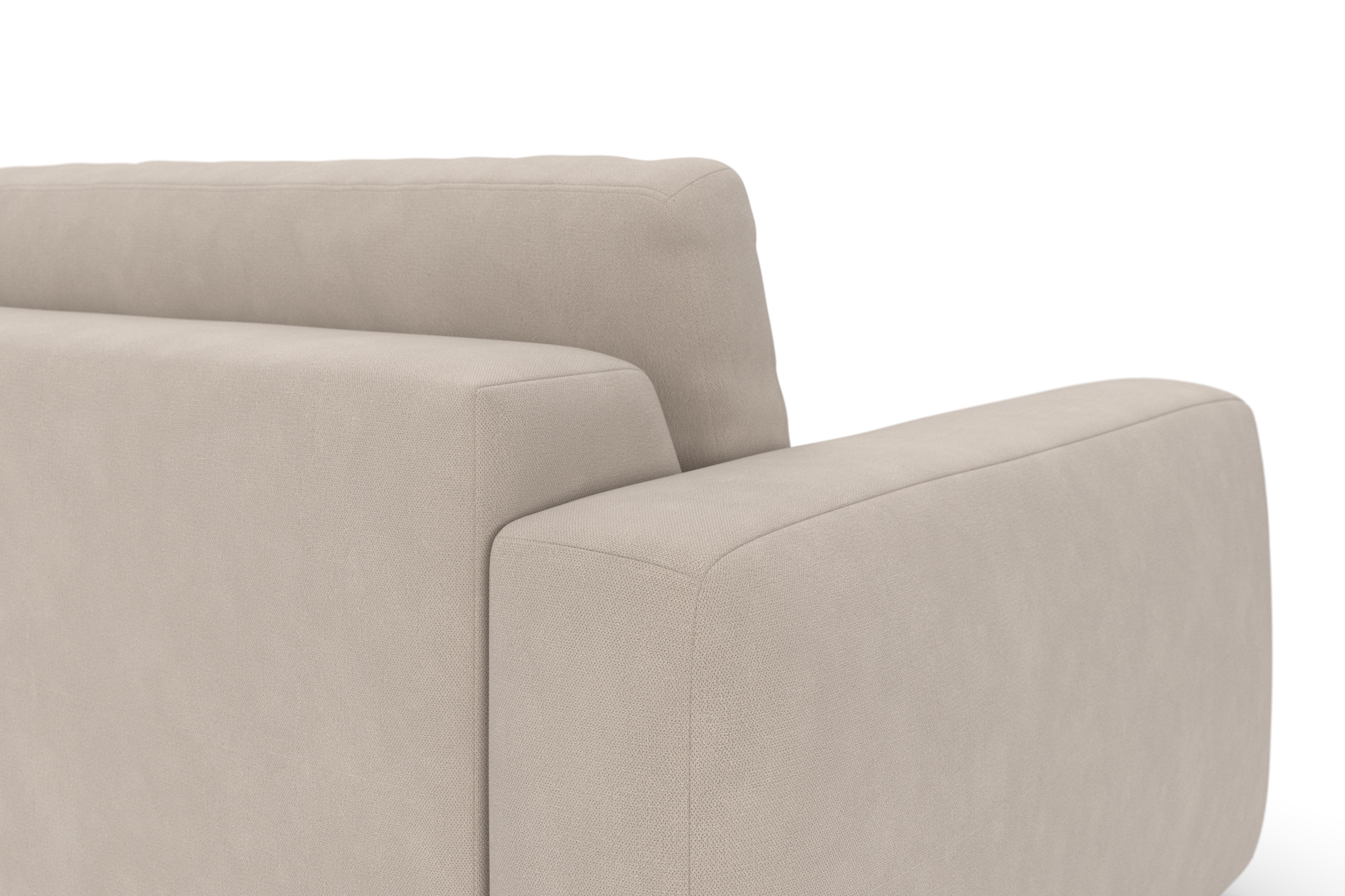 TRENDMANUFAKTUR Big-Sofa »Bourbon, Designsofa,«, mit extra hohem Sitzkomfort, in trendigem Cord Bezug erhältlich