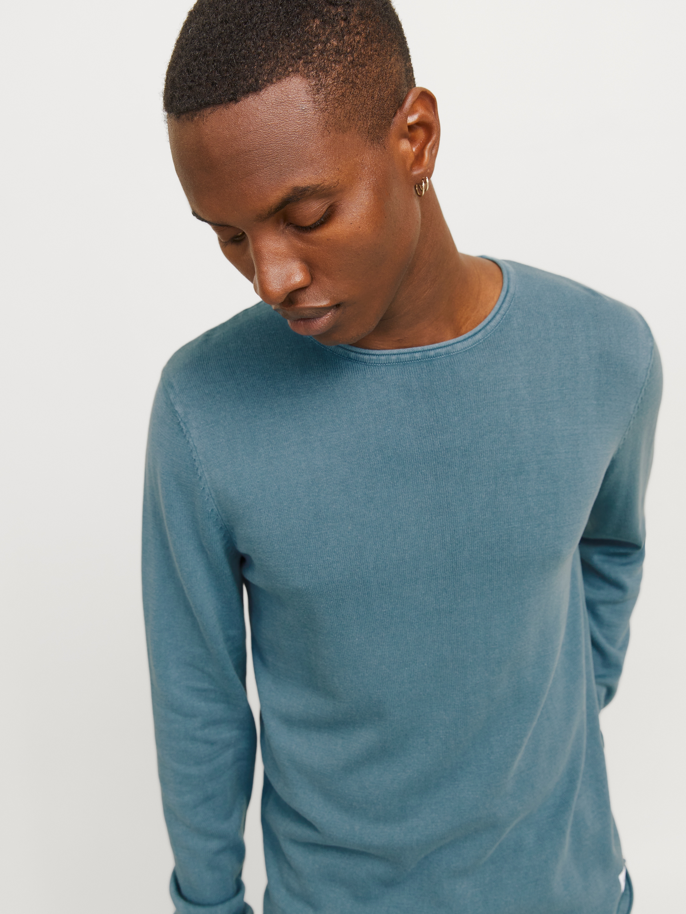 Jack & Jones Strickpullover »JJELEO KNIT CREW NECK NOOS«, mit Rundhalsausschnitt