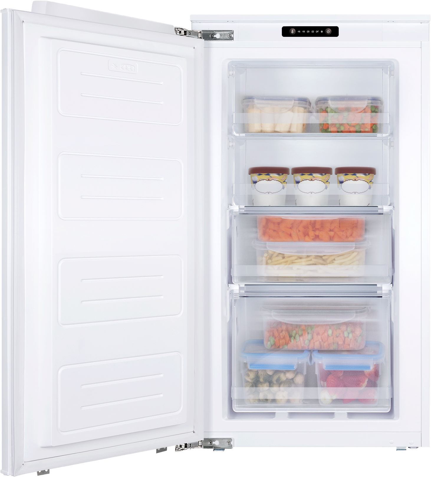 Amica Einbaugefrierschrank »EGS 16183/1«, 87,1 cm hoch, 54 cm breit günstig online kaufen