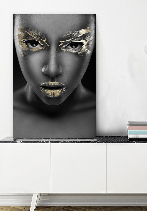 queence Acrylglasbild »Behdeti« Bilder von Frauen   Fashion   Frau   Gemäld günstig online kaufen
