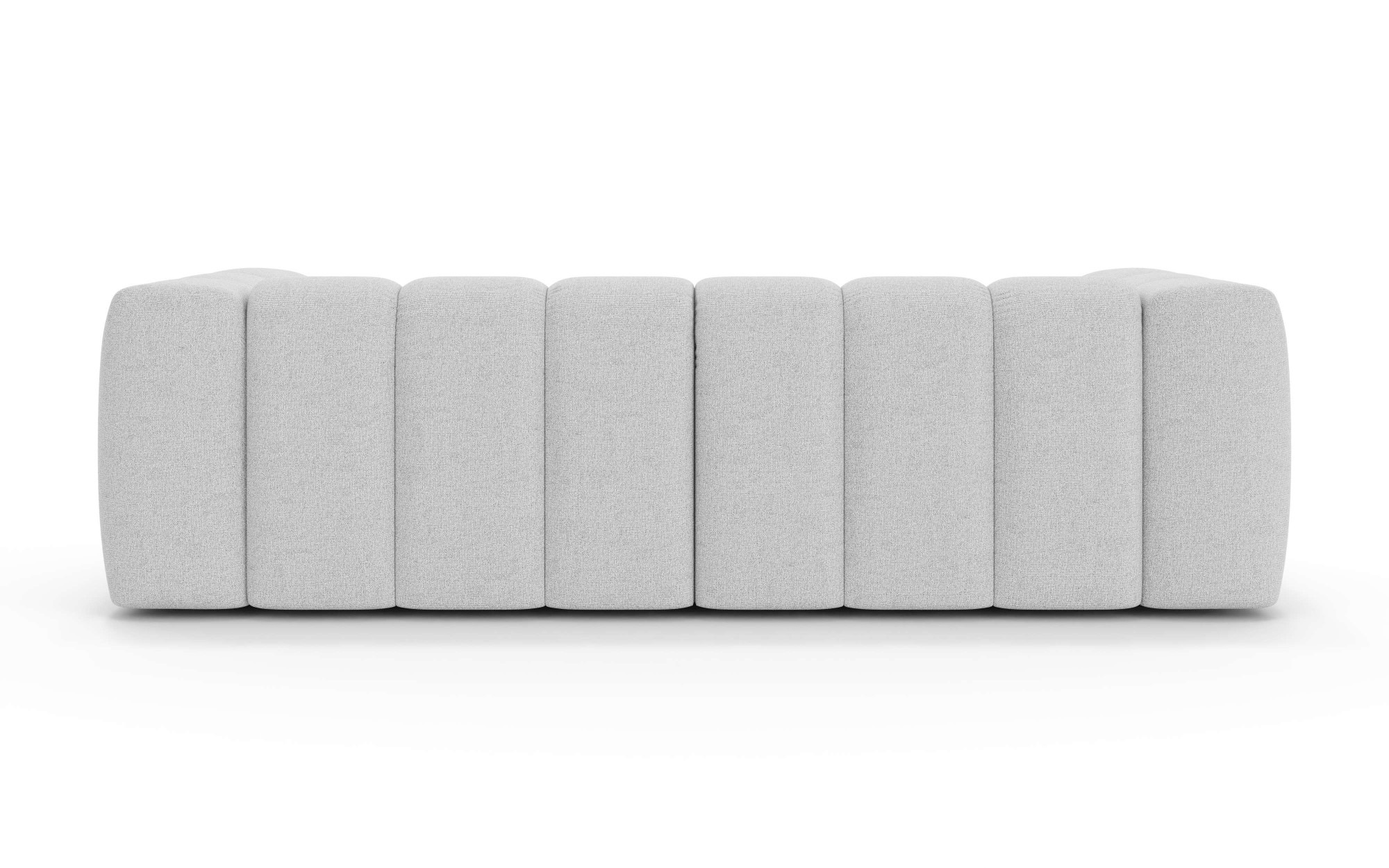 homsy by Ana Johnson Big-Sofa »»L« BOUBELLE Design-Sofa mit Steppung, Bubble-Optik, Breite 246 cm« 4-Sitzer mit Wellenunterfederung, L Sitztiefe 63 cm