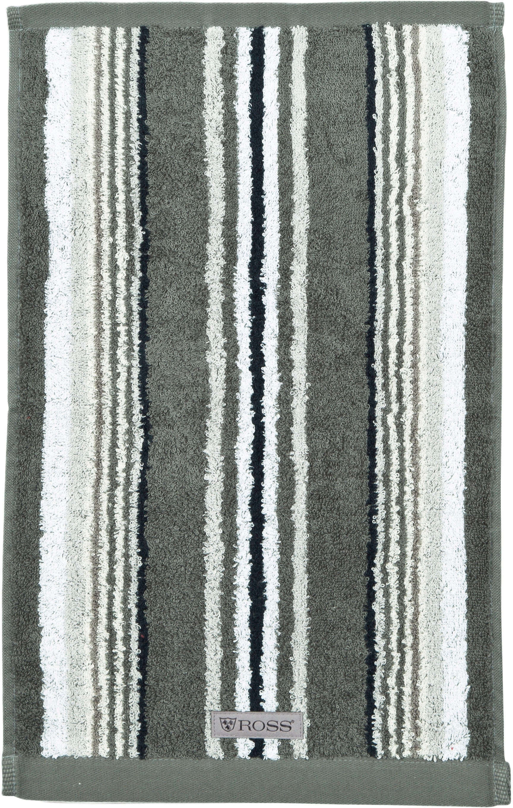 ROSS Gaestehandtuecher »Sinfonie« 100 % Baumwolle grau Frottier, Obermaterial: 100% Baumwolle B/L: 30cmx50cm, 6 Stk., Frottier