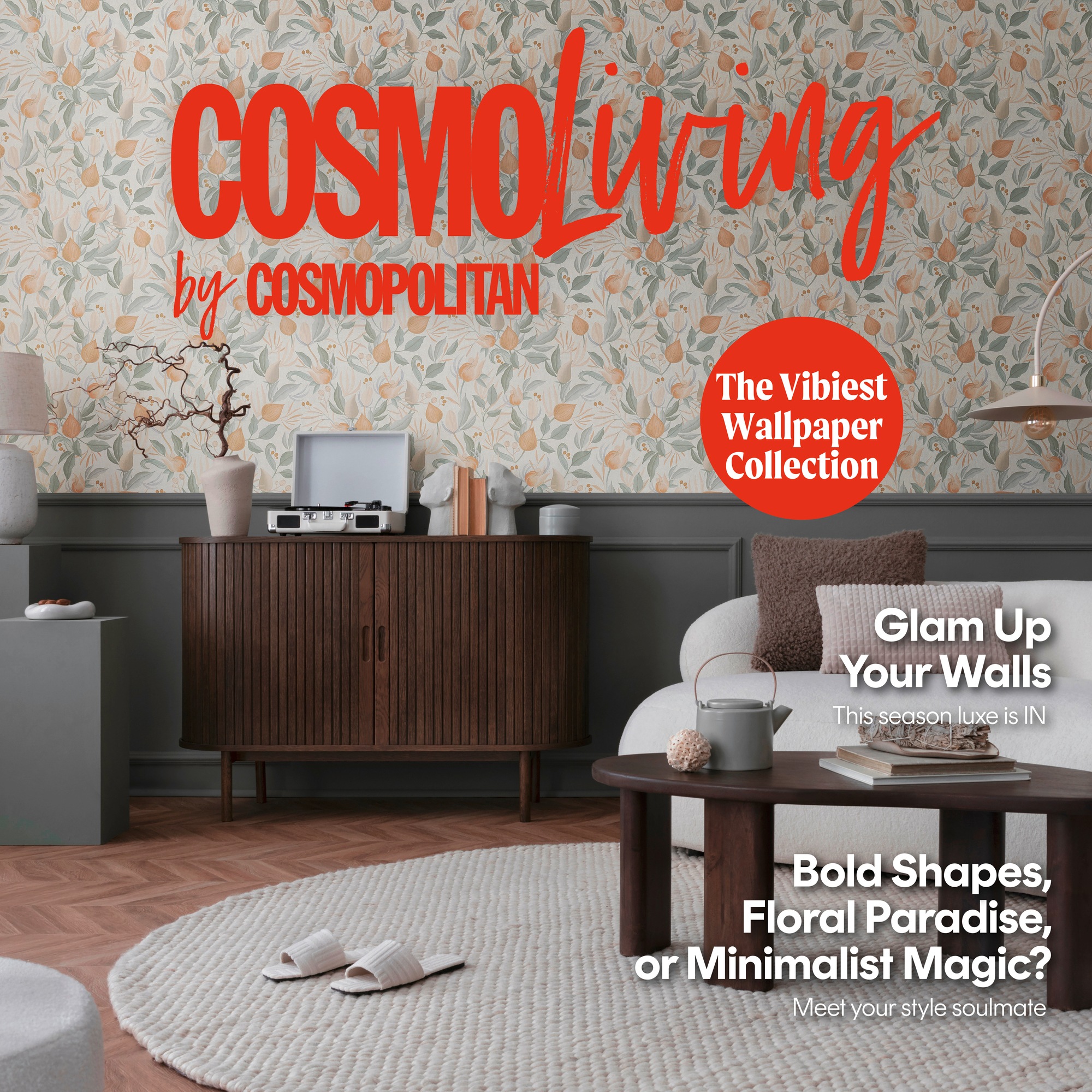 CosmoLiving by Cosmopolitan Vliestapete »Still Bloom – Florale Vliestapete« matt strukturiert Moderner Blütentraum mit sanfter Eleganz