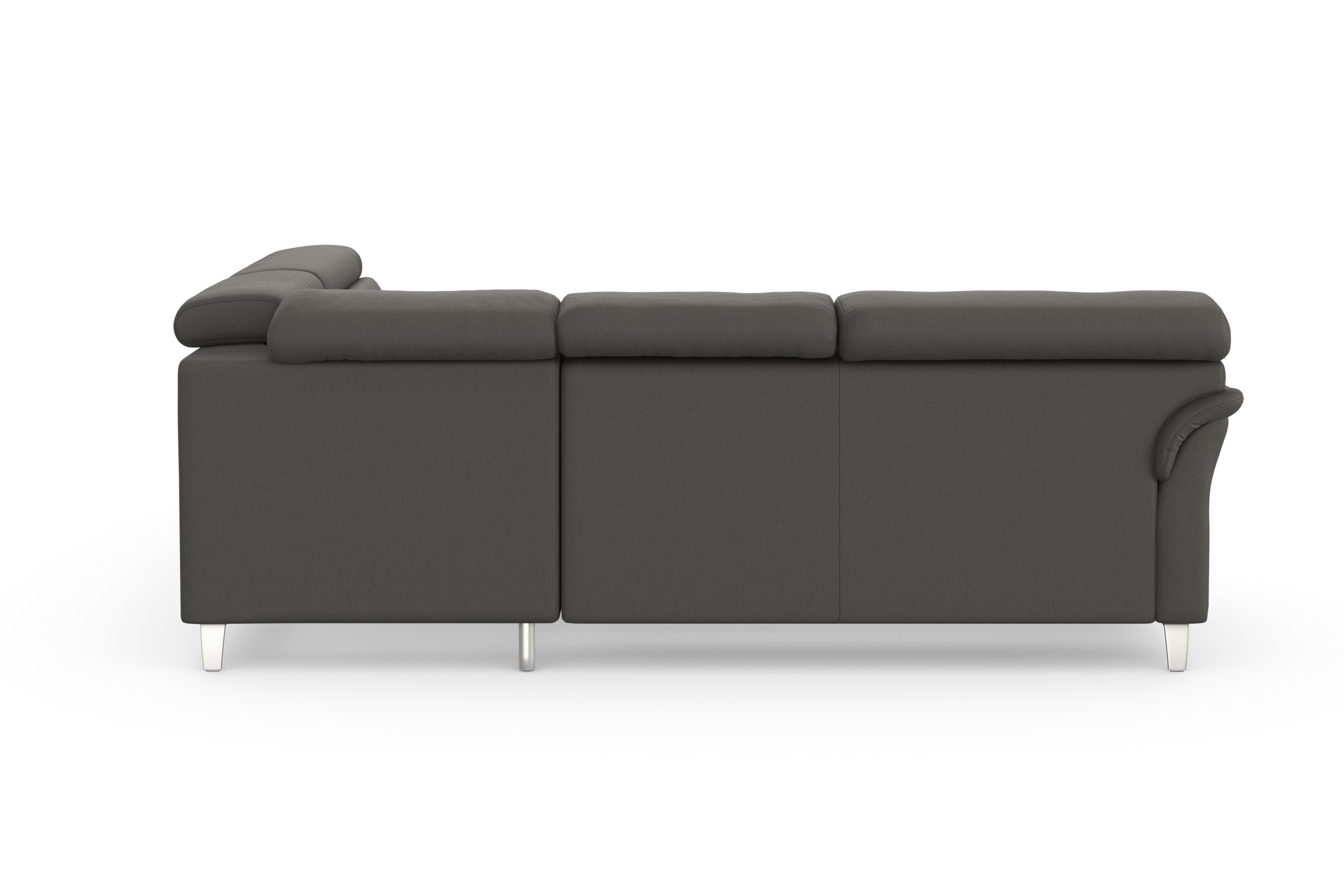 sit&more Ecksofa »Marano L-Form«, inklusive Kopfteilverstellung, wahlweise mit Bettfunktion, Bettkasten