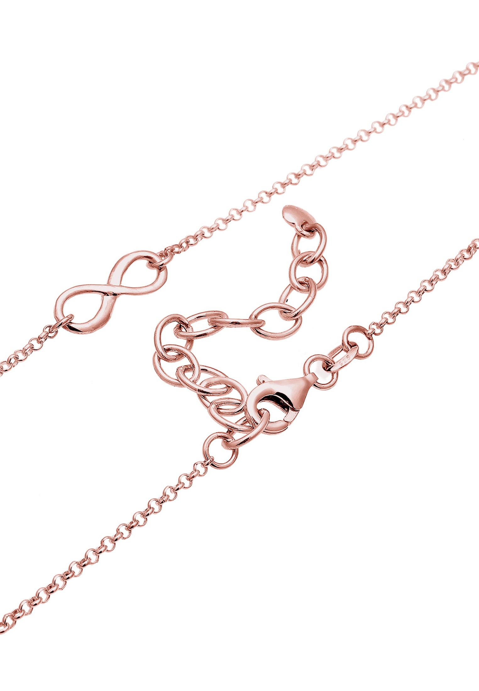 Elli Kette mit Anhänger »Kreuz Herz Infinity Anker Stern 925 Sterling Silber«