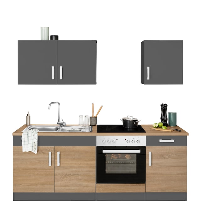 HELD MÖBEL Küchenzeile »Gera«, ohne E-Geräte, Breite 210 cm online  bestellen