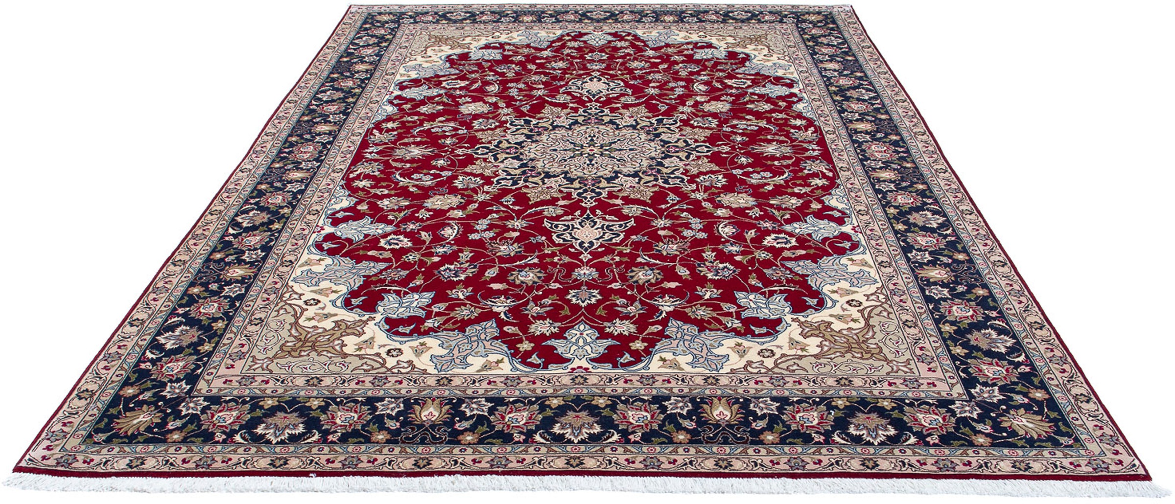 morgenland Orientteppich »Perser - Täbriz - Royal - 297 x 203 cm - dunkelro günstig online kaufen
