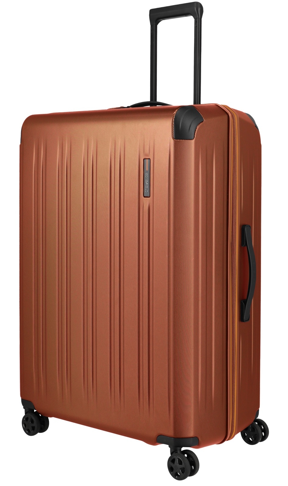travelite Hartschalen-Trolley »DYNAMIIC, verschiedene Größen und Farben«, 4 Rollen, Hartschalen-Koffer auch in XL ABS Volumenerweiterung bei S+/M/L