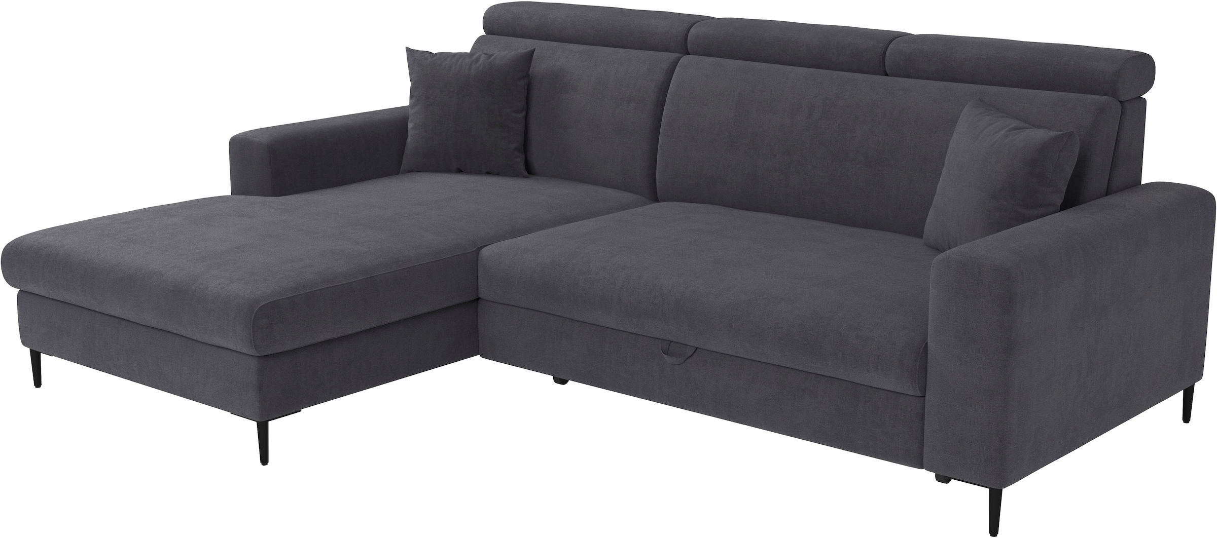 Trends by HG Ecksofa »Nizza« Schlaffunktion + Bettkasten