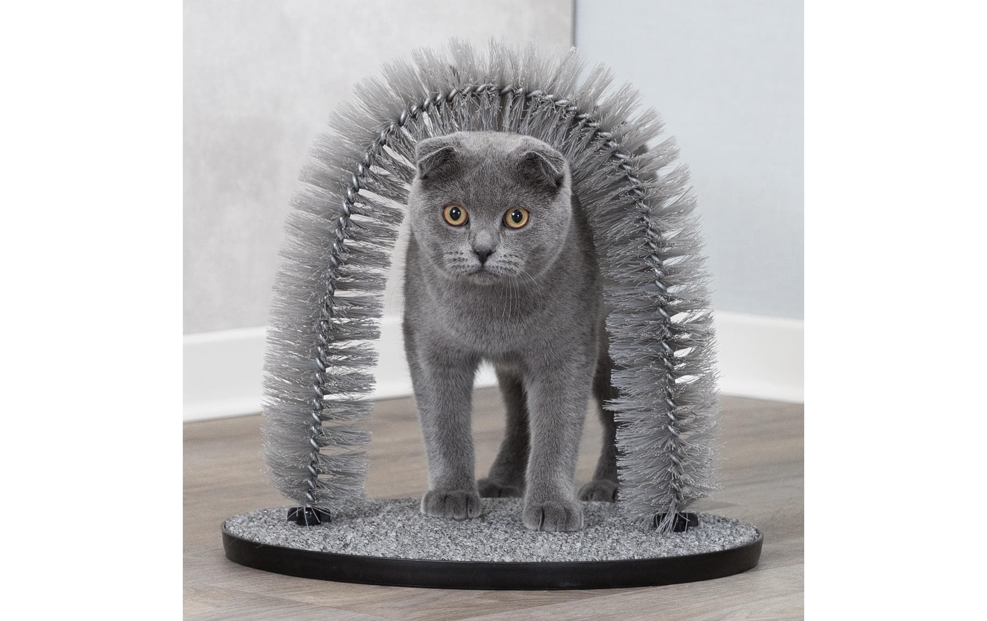 TRIXIE Fellbürste »Massage- und Fellpflegebogen, Katze«
