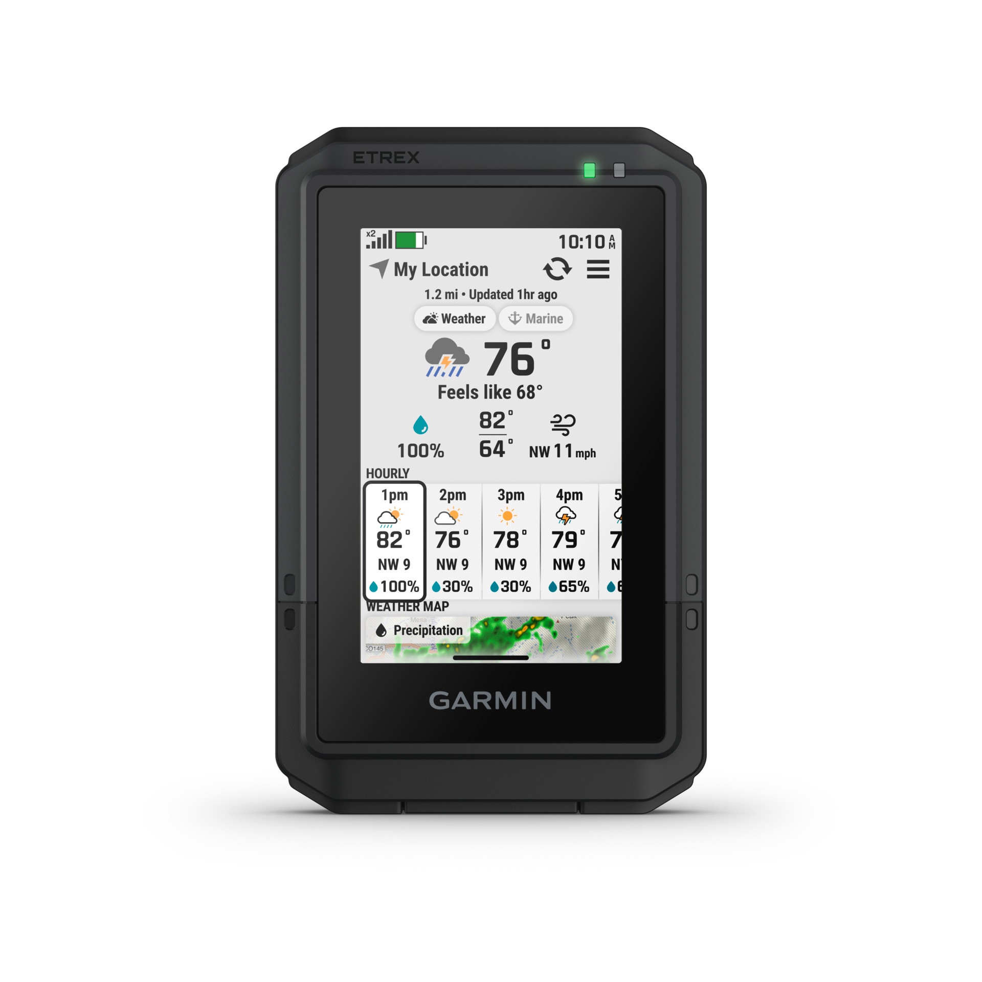 GARMIN Outdoor-Navigationsgerät »eTrex Touch« ( Karten-Updates) Schwarz Kompatibilität mit Outdoor Maps+
