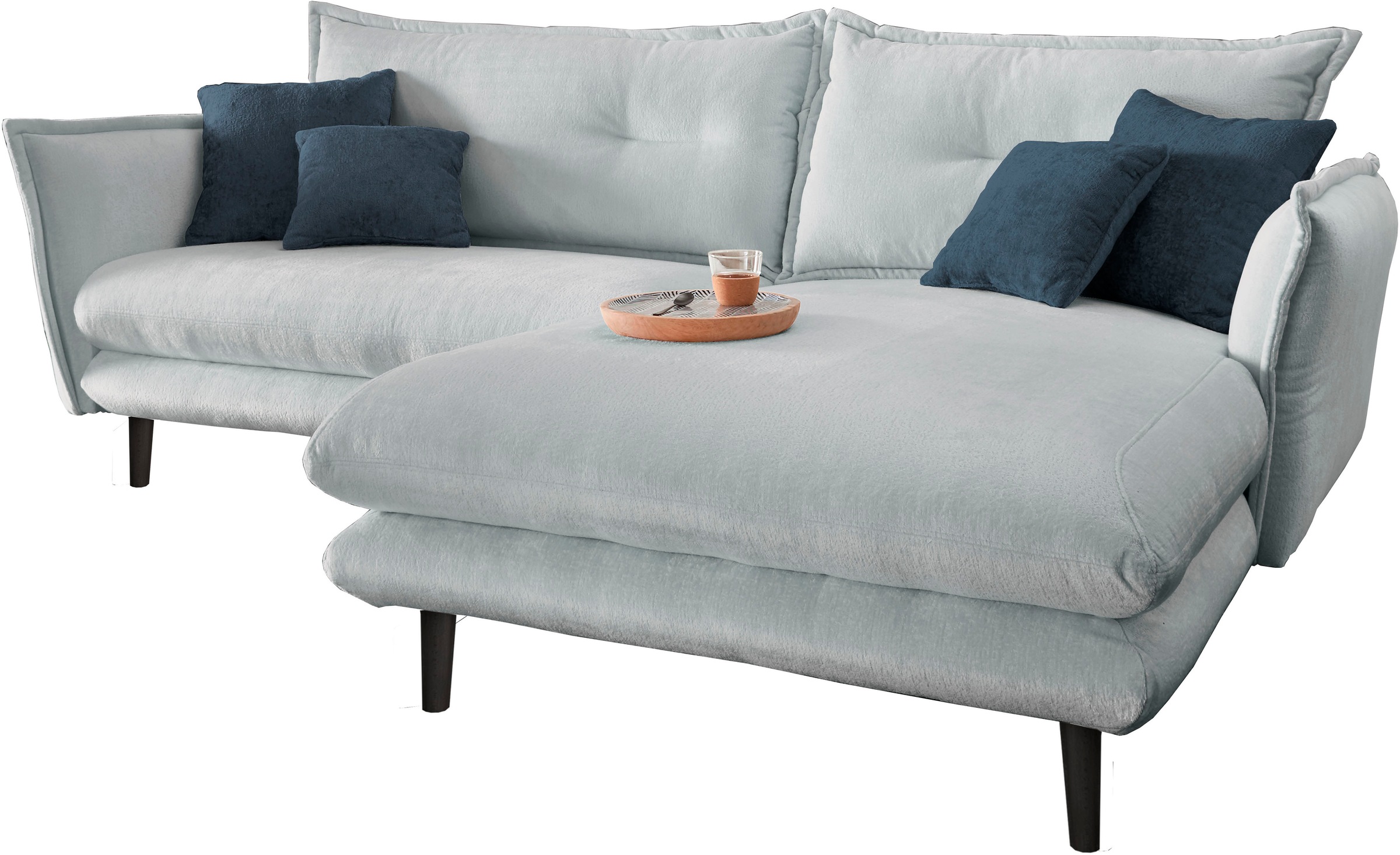 INOSIGN Ecksofa »Lazio modernes Design, bequem, schmale Armlehnen, OTTOs Ch günstig online kaufen