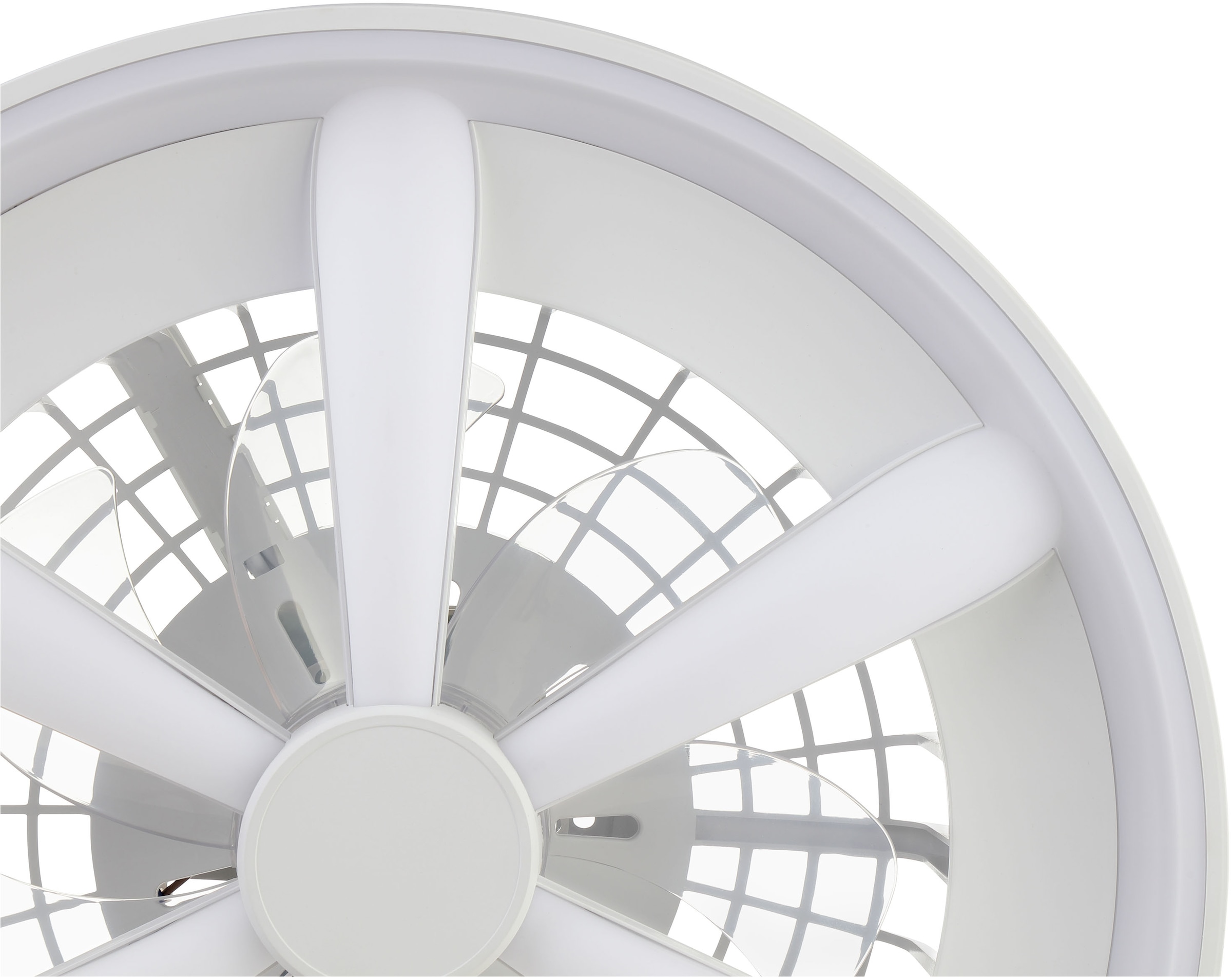Hanseatic LED Deckenleuchte »DLV2205«, 1 flammig, Leuchtmittel LED-Modul | LED fest integriert, LED Ventilator, Ø 48 cm, 6400 lm, dimmbar, Fernbedienung