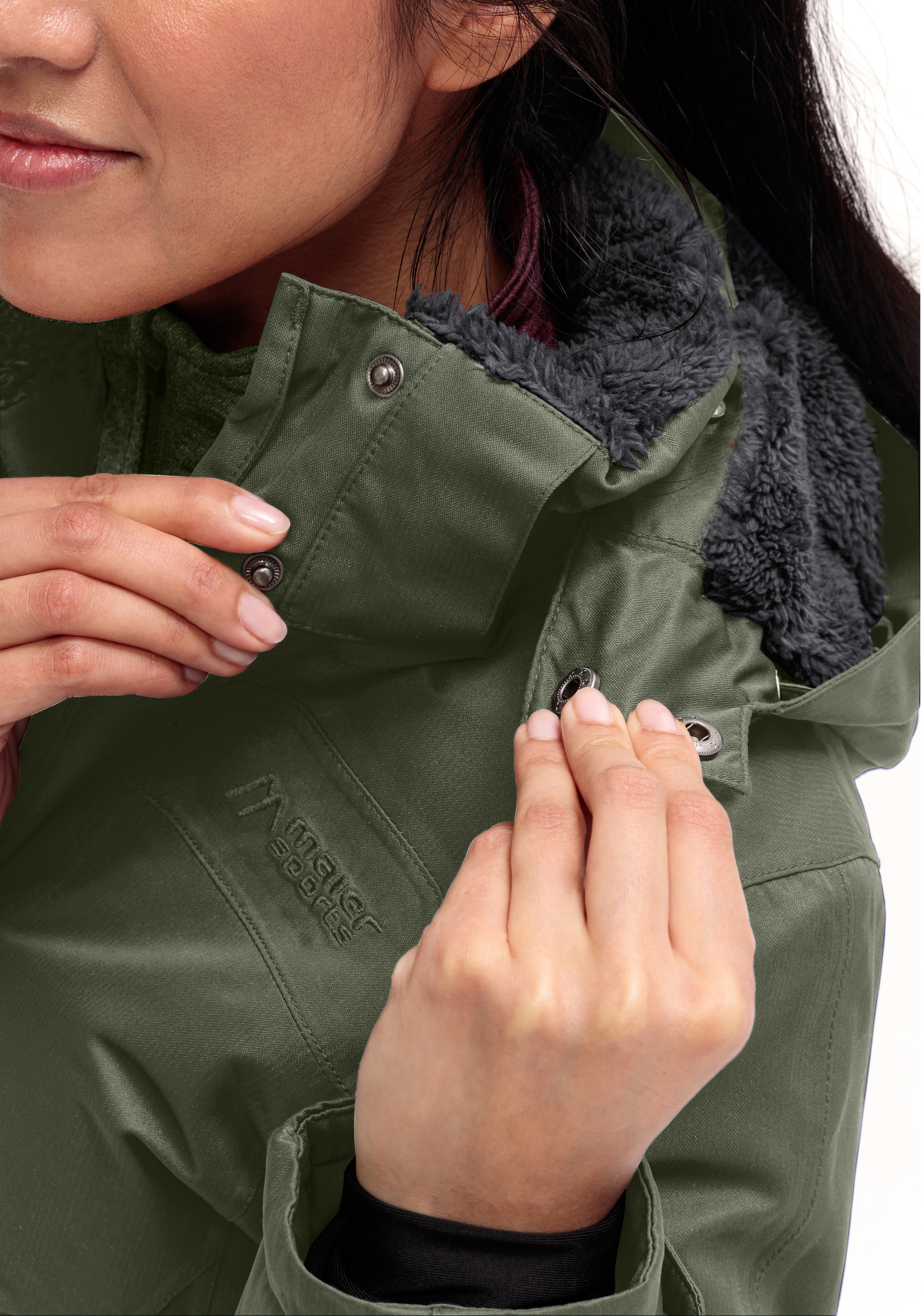 Maier Sports Funktionsjacke »Lisa 2.1«, Damen Mantel, atmungsaktiver Wintermantel, 2 RV-Taschen, Regular Fit