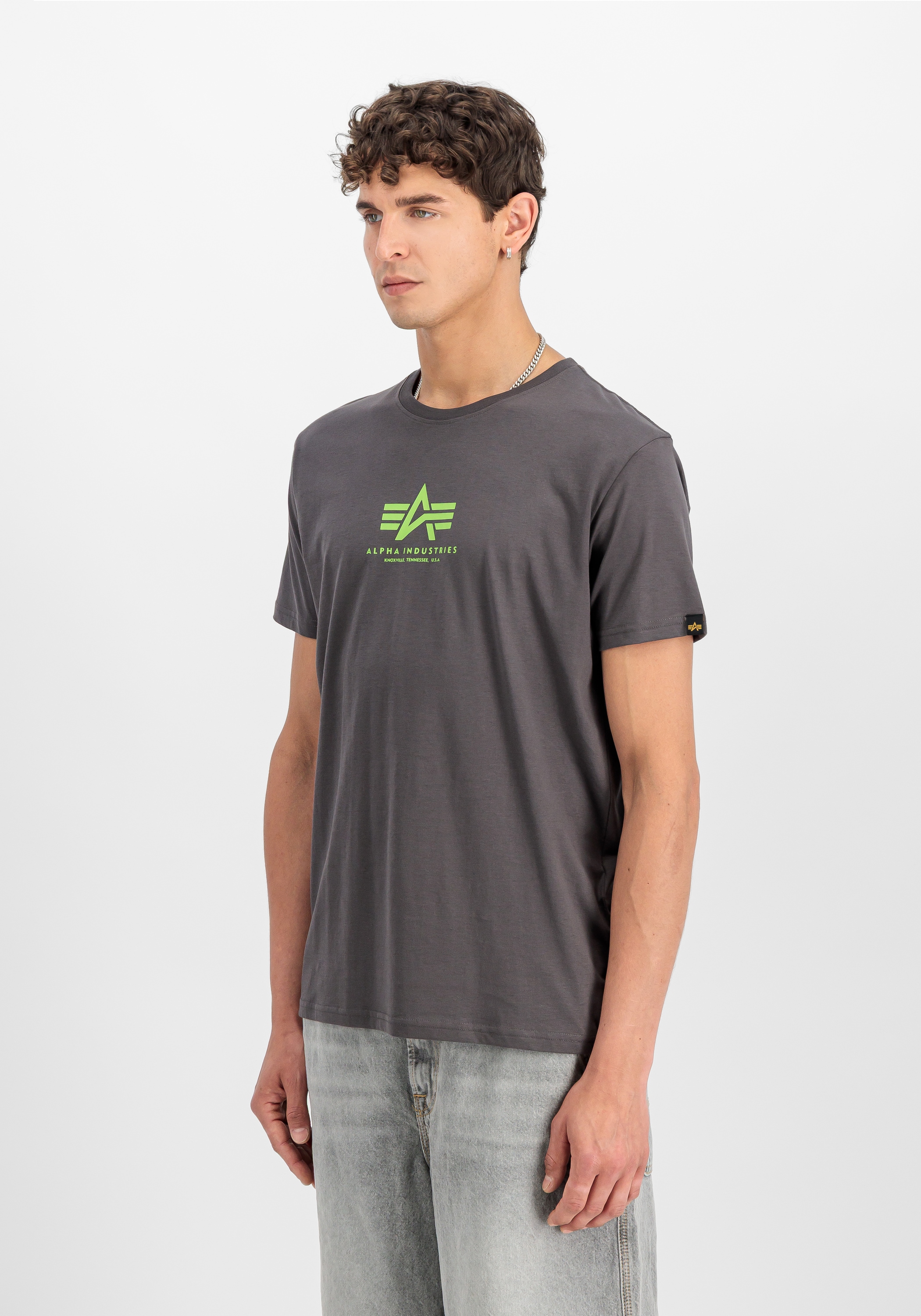 Alpha Industries T-Shirt »Alpha Industries Men - T-Shirts Basic T-Shirt ML«