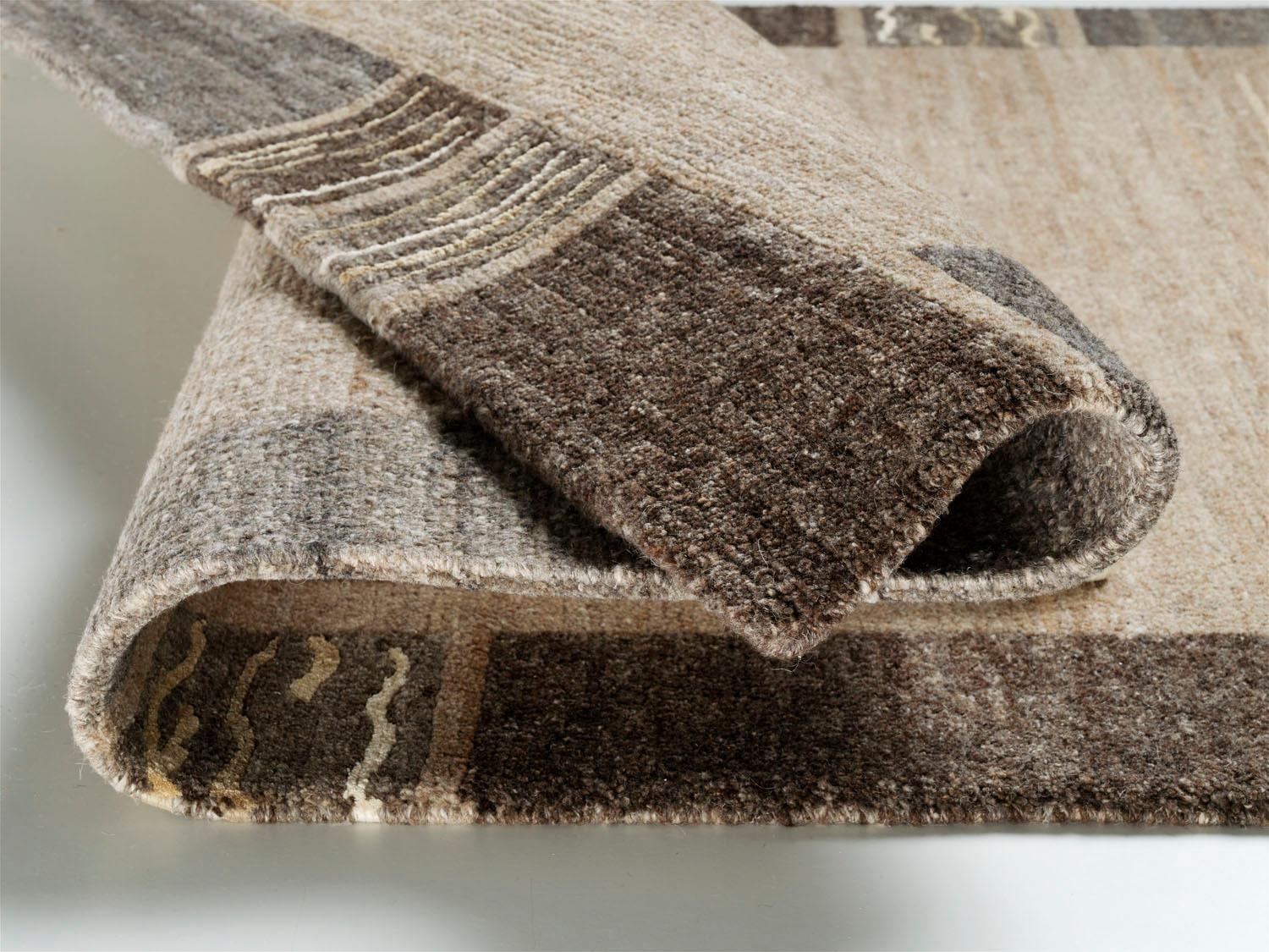 OCI DIE TEPPICHMARKE Teppich »Natura Silk Greny«, rechteckig, 20 mm Höhe, handgeknüpft, Wohnzimmer