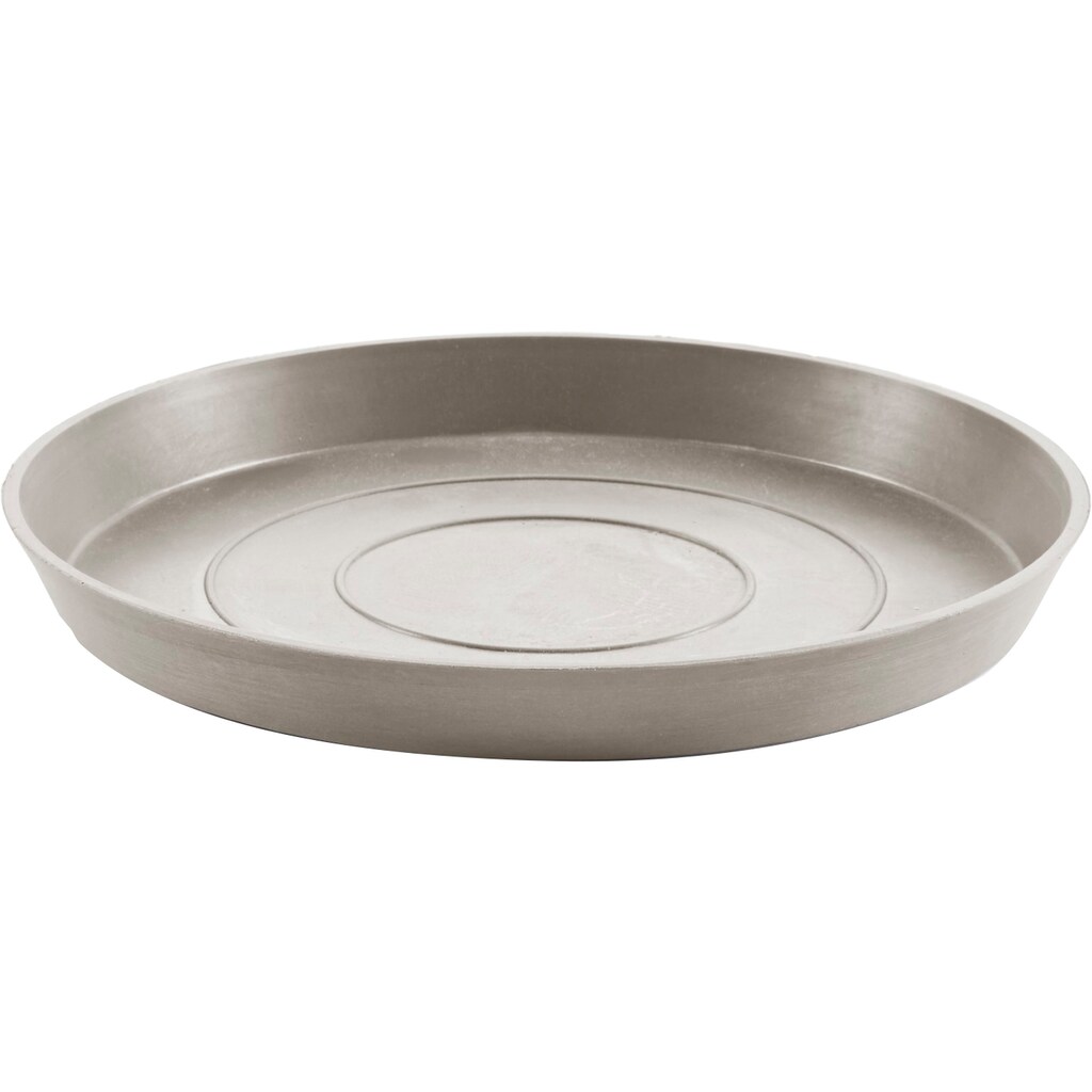 ECOPOTS Blumentopfuntersetzer »ROUND SAUCER Taupe«