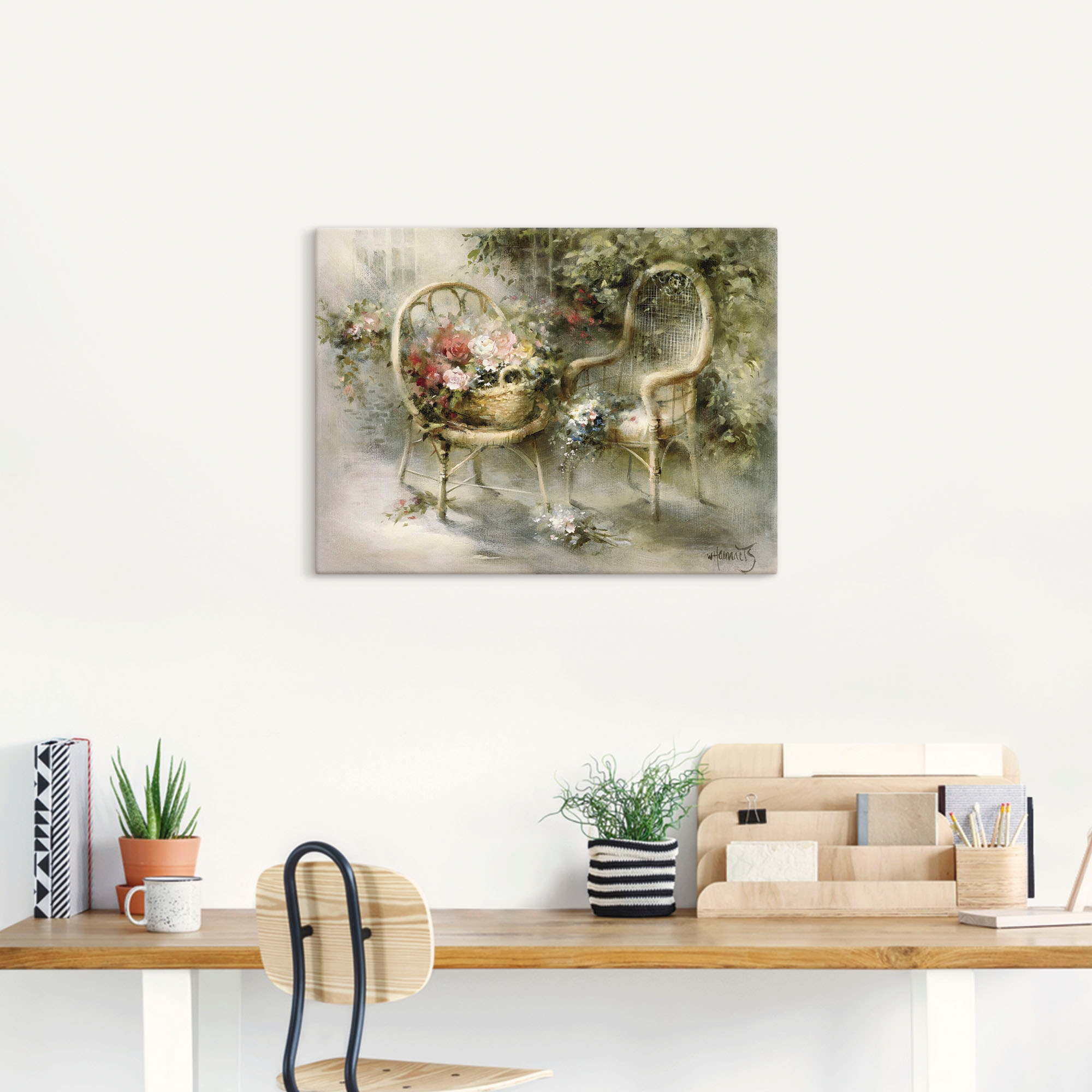 Artland Wandbild »Sommer II«, Garten, (1 St.), als Leinwandbild, Poster in günstig online kaufen