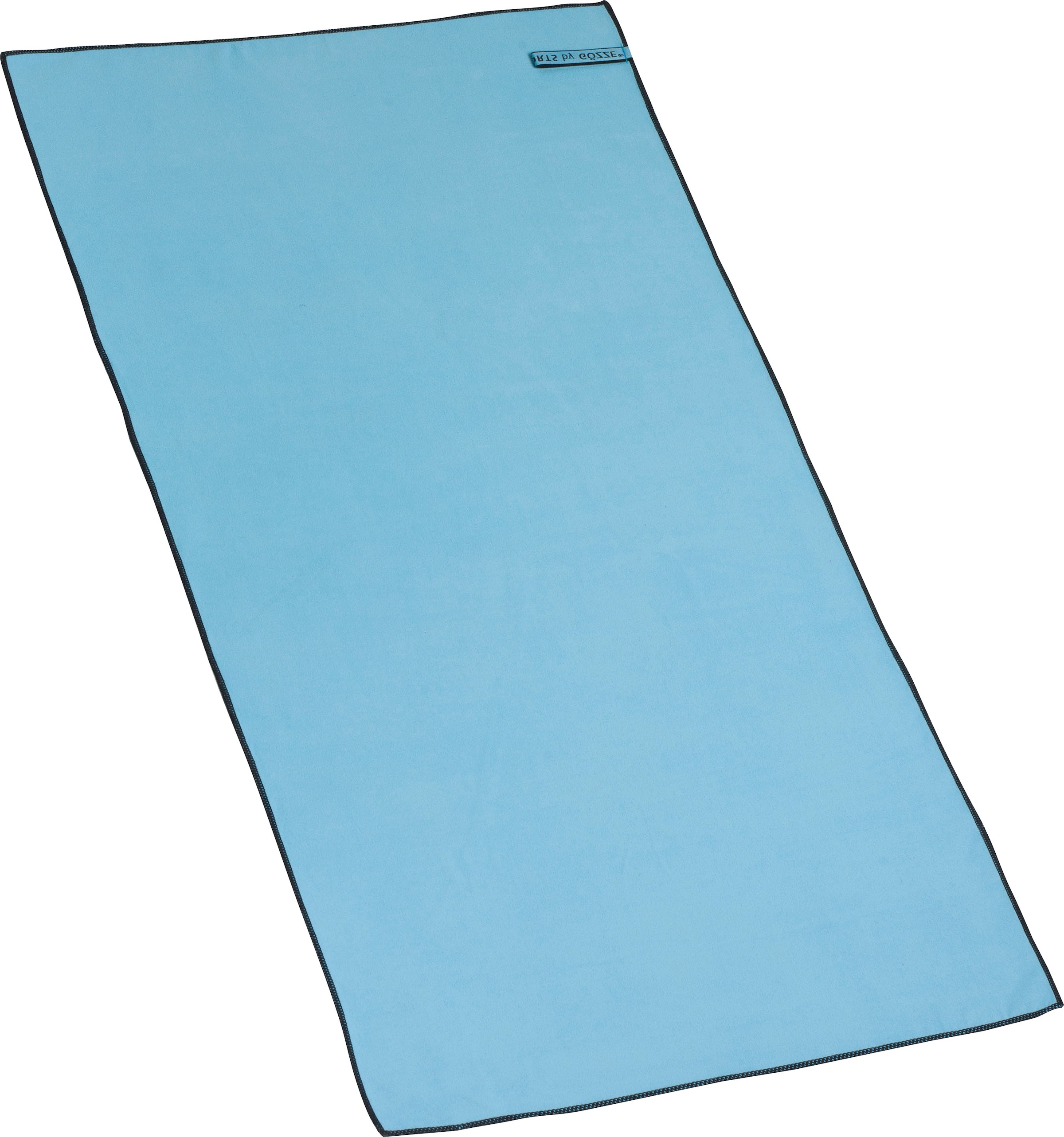Saunatuch »Sports by « Sporthandtuch, Größe 80/180 cm, schnell trocknend durch Microfaser blau Microfaser, Obermaterial: 90% Polyester, 10% Polyamid B