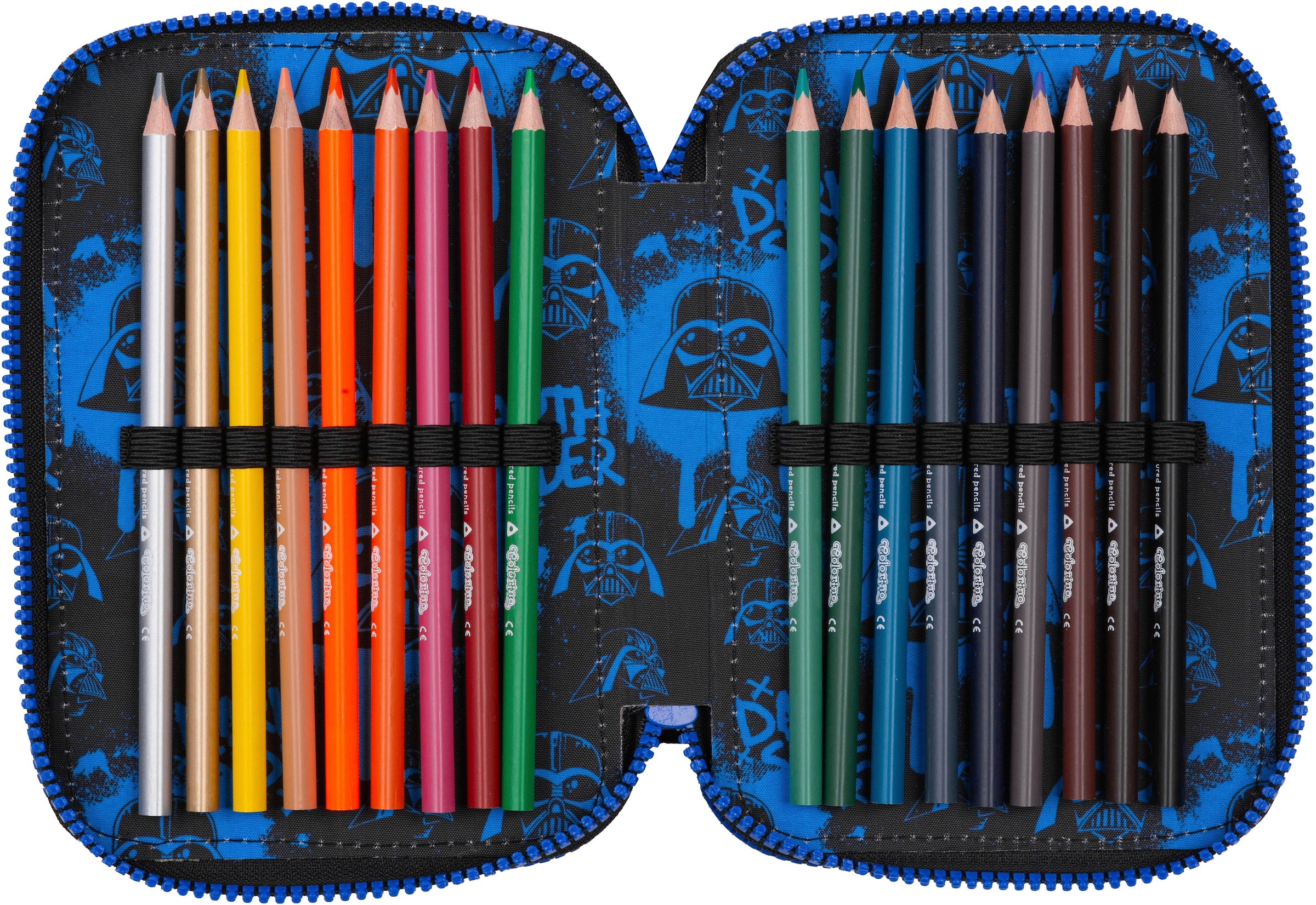 CoolPack Federmäppchen »Etui, Star Wars, Darth Vader«, befüllt