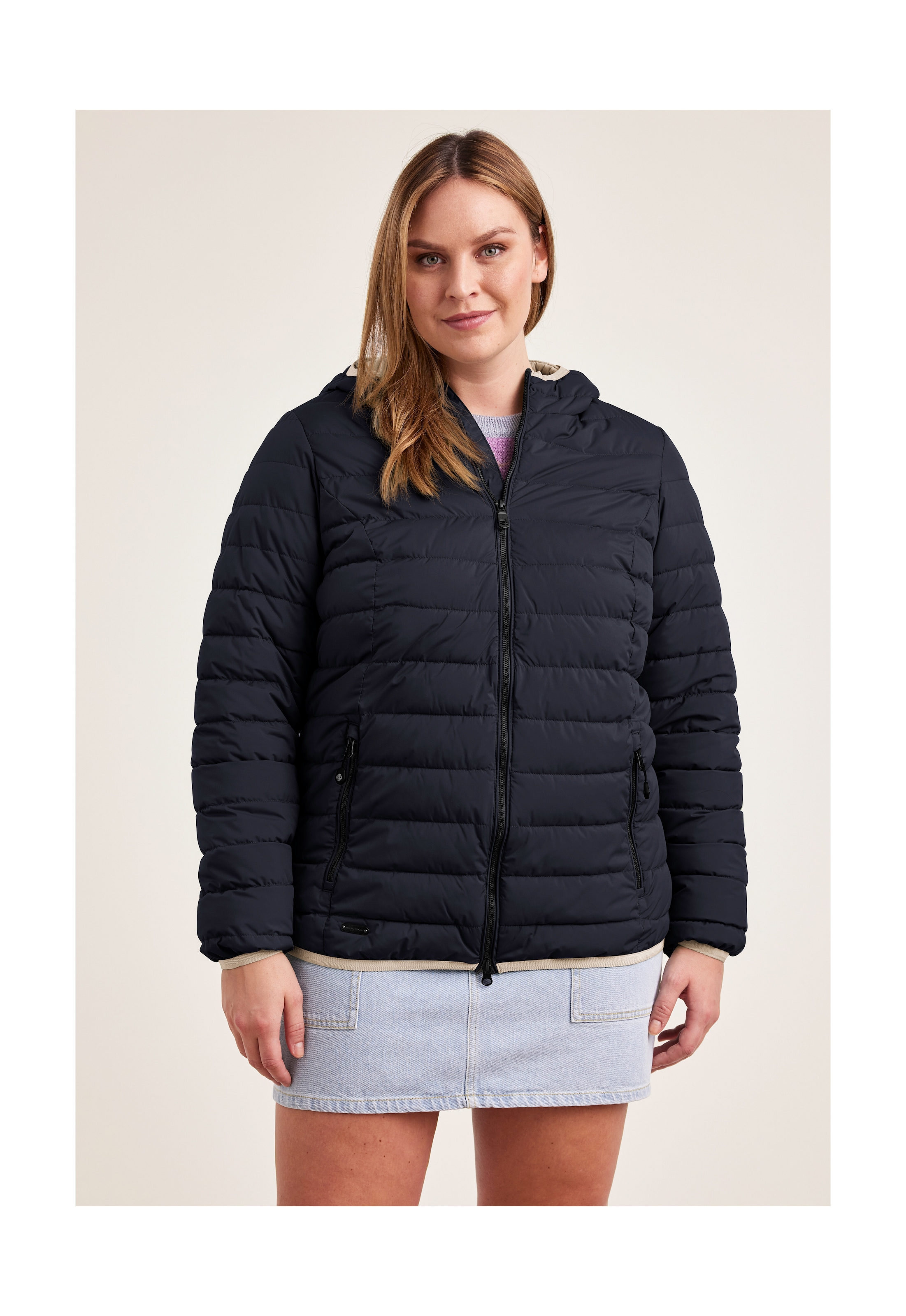 STOY Steppjacke »STS 3 WMN QLTD JCKT«, atmungsaktive, wasserabweisende Damen Steppjacke in großen Größen