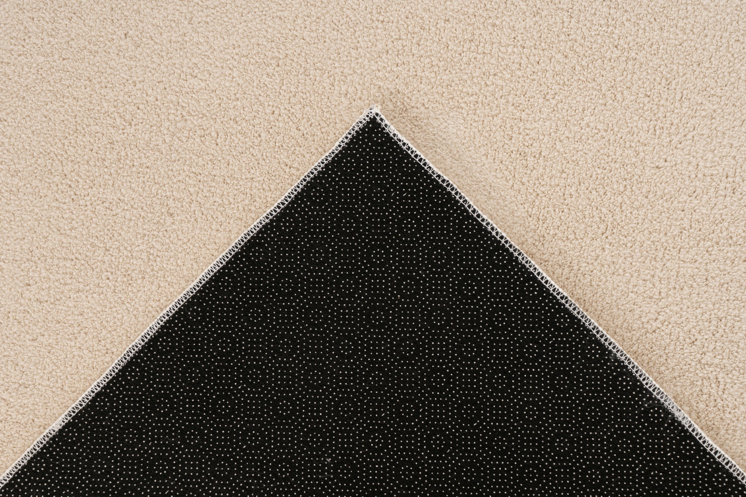 Kayoom Teppich »Earthquake 225« rechteckig 14 mm Höhe auch als Läufer, dichter uni Kurzflor, Wohnzimmer