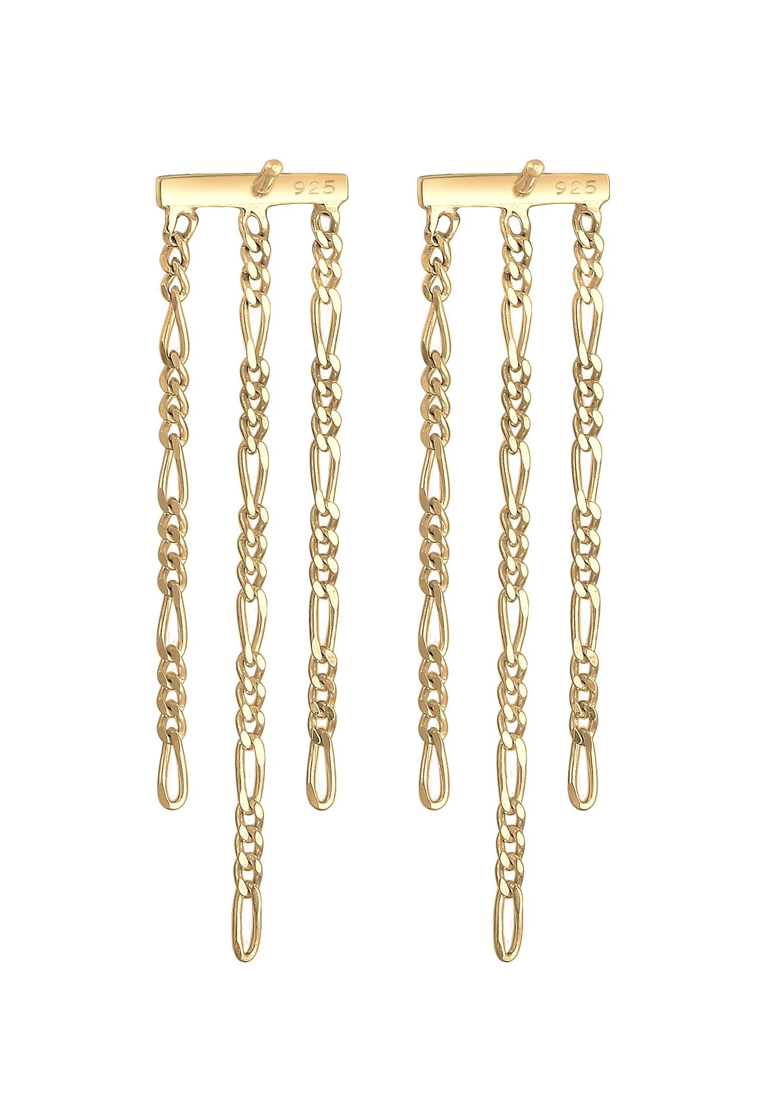 Elli Paar Ohrhänger »Hänger Stecker Figaro Kette Trend 925 Silber«