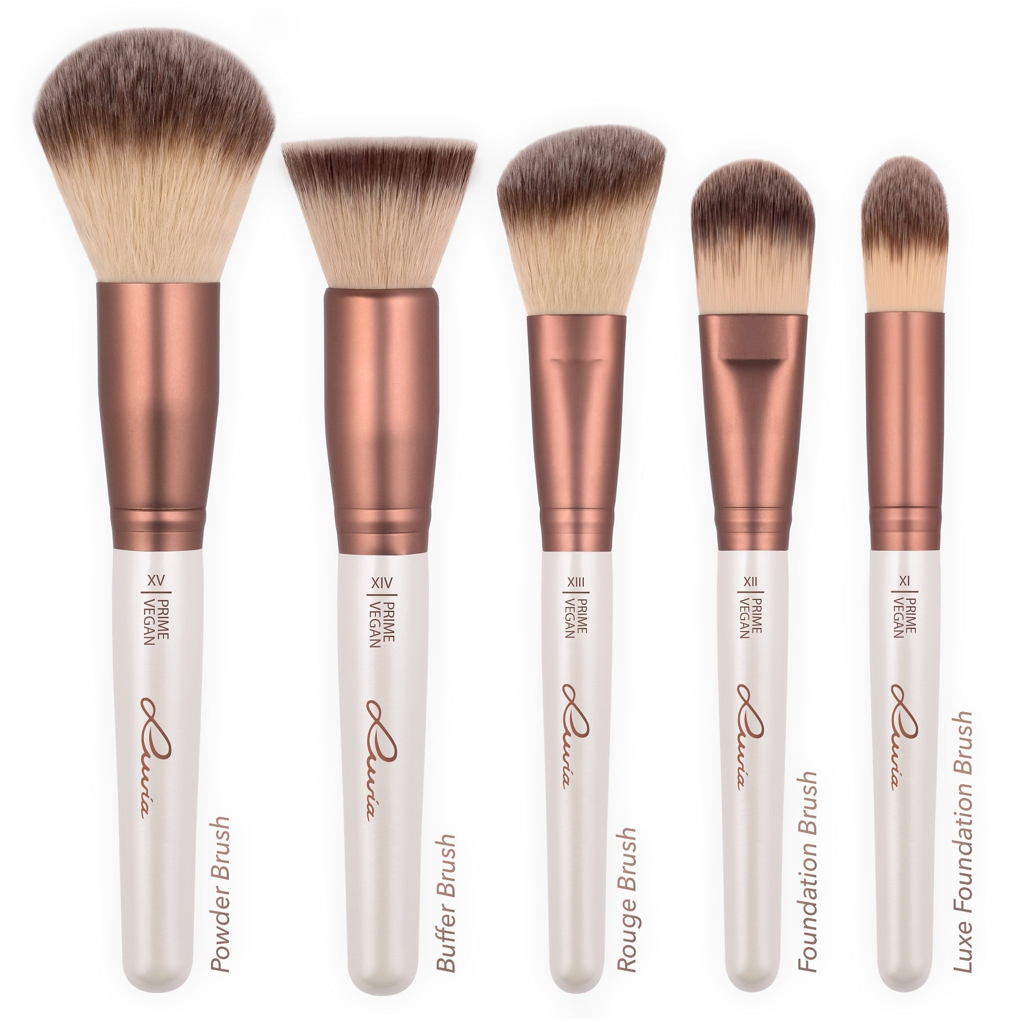 »Prime (15 inkl. vegan Cosmetics Kosmetikpinsel-Set Luvia bestellen Pinselhalter), jetzt Vegan«, tlg.,