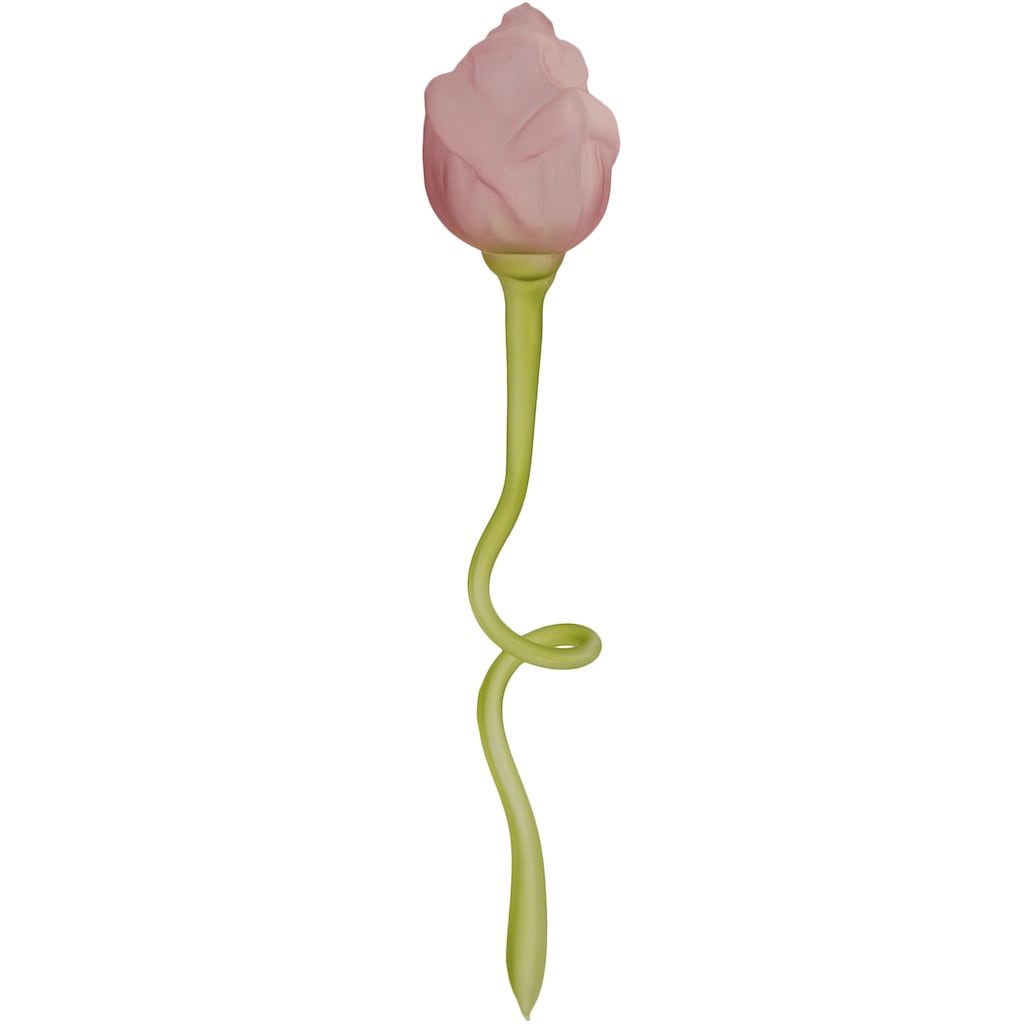 Thüringer Glasdesign Glasblume »rosa Rose«