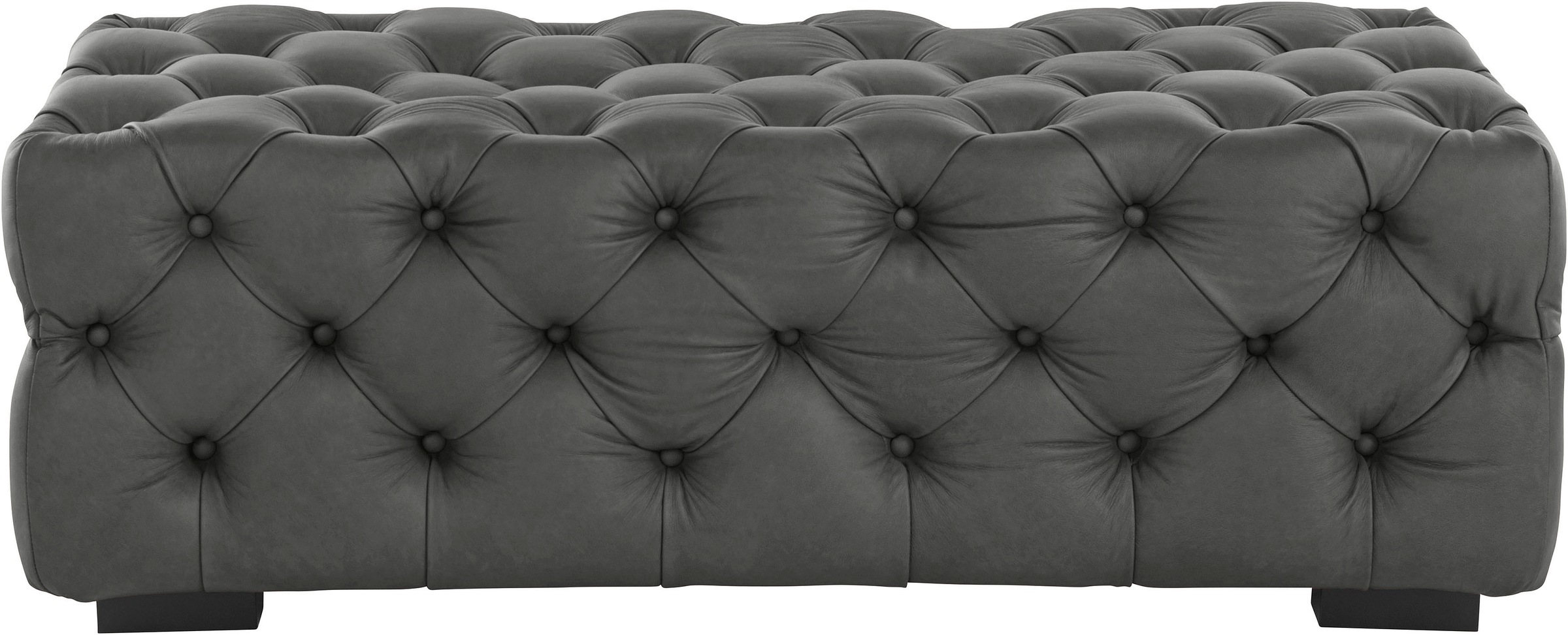 Guido Maria Kretschmer Home&Living Polsterhocker »Kalina«, mit klassischer Chesterfield-Knopfheftung