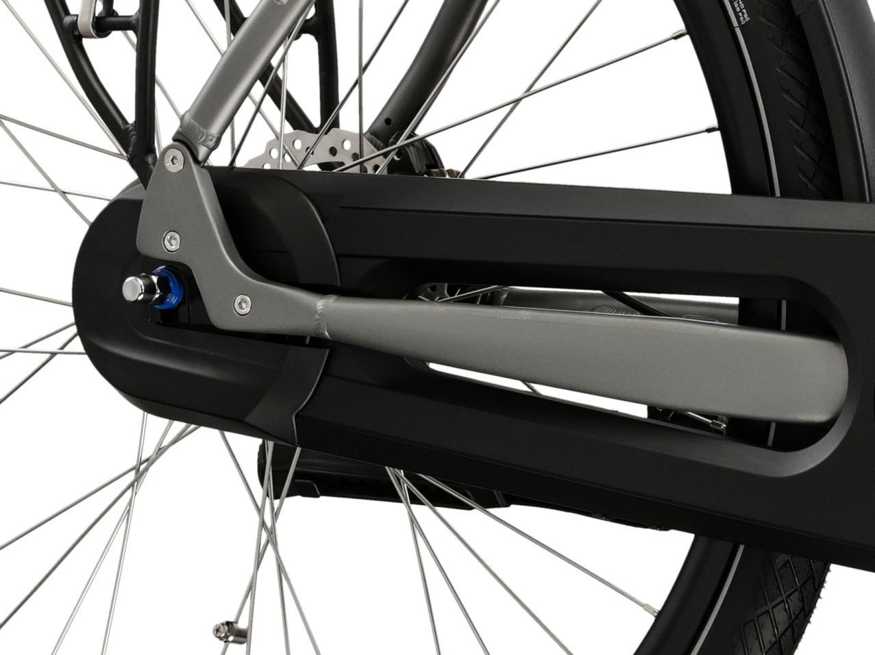 Kross »E-Citybike Damen Sentio 6.0 28" rot - Shimano Mittelmotor« 8 Gang Shimano Nexus Schaltwerk Nabenschaltung Mittelmotor 250 W SHIMANO 36 V/250 W E6100, Mittelmotor