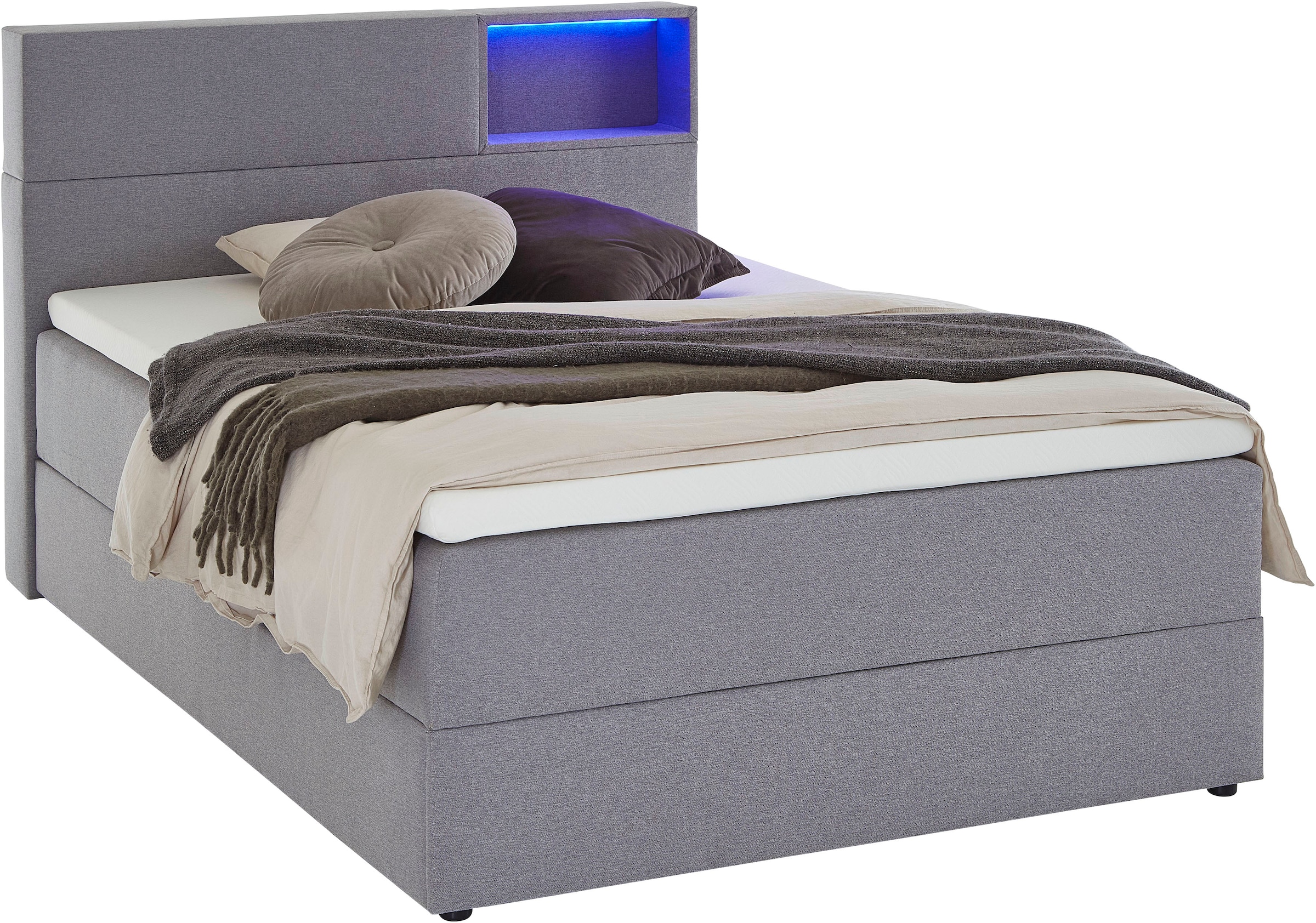 meise.möbel Boxspringbett, Boxspringbett, LED, Bonell günstig online kaufen