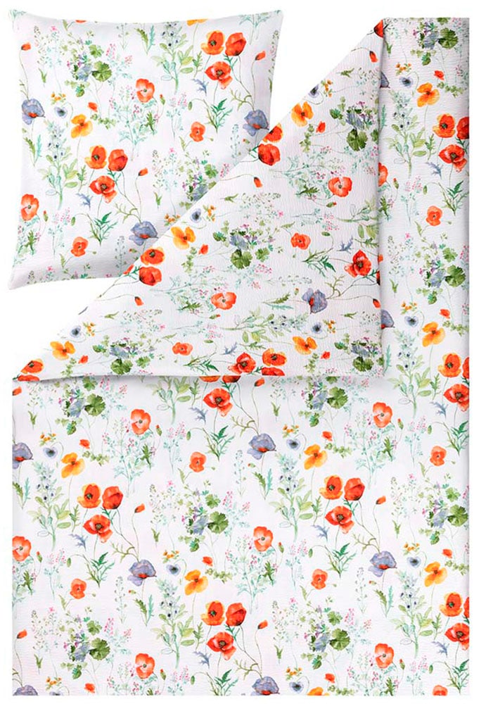 Estella Bettwäsche »Mireille« 2 tlg. Hochwertiger Seersucker aus 100% Baumwolle