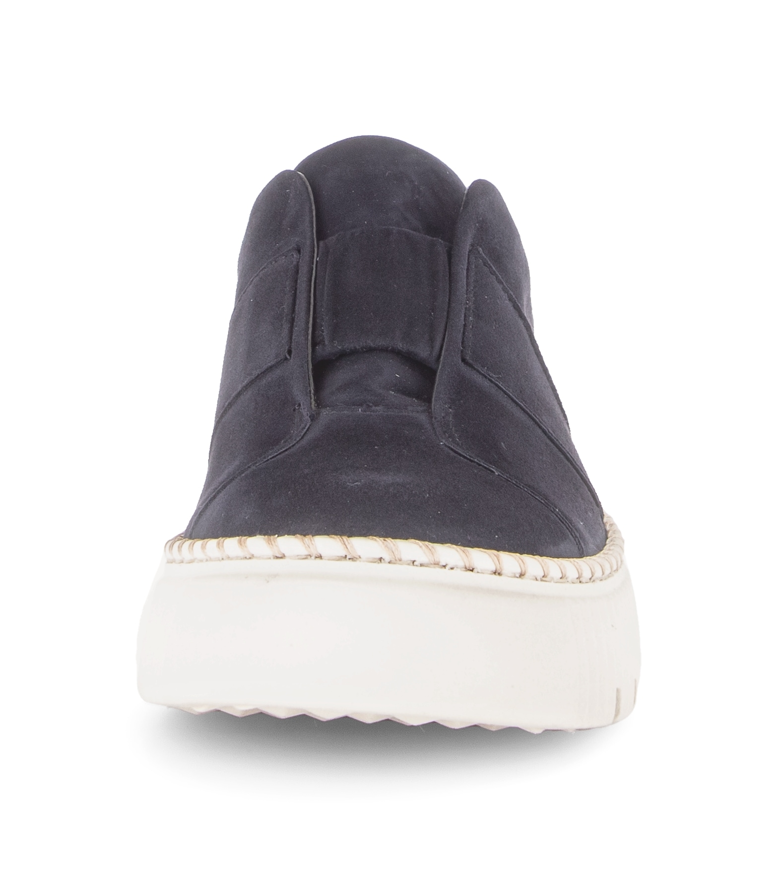 Gabor Plateausneaker  , Freizeitschuh, Halbschuh, Slipper mit Gummizug-Band über dem Rist