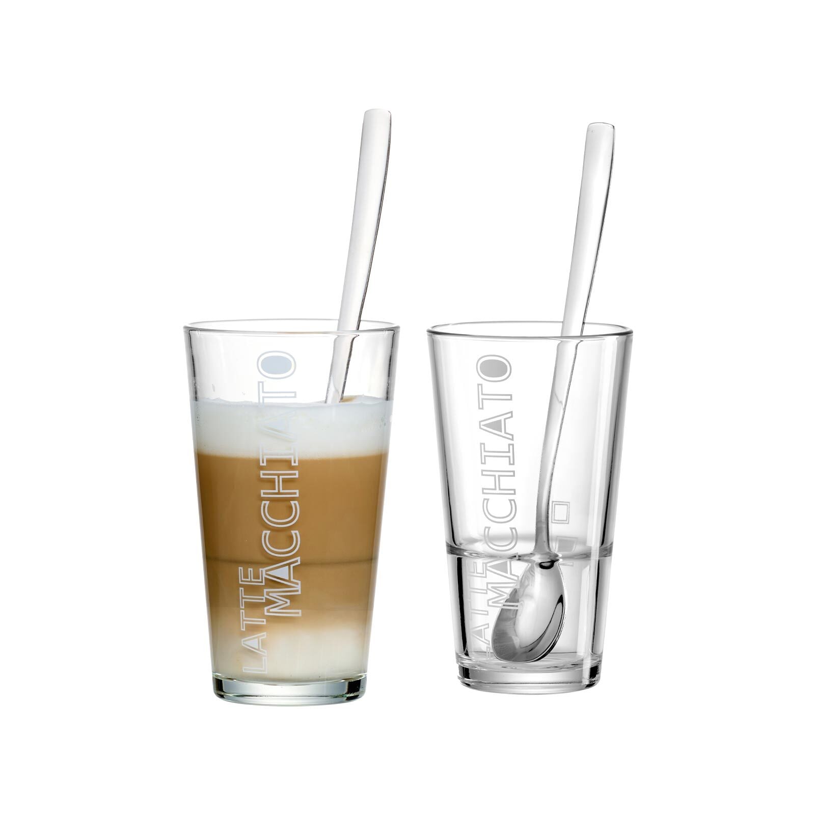Ritzenhoff & Breker Latte-Macchiato-Glas »Latte Macchiato Gläser + Löffel L günstig online kaufen