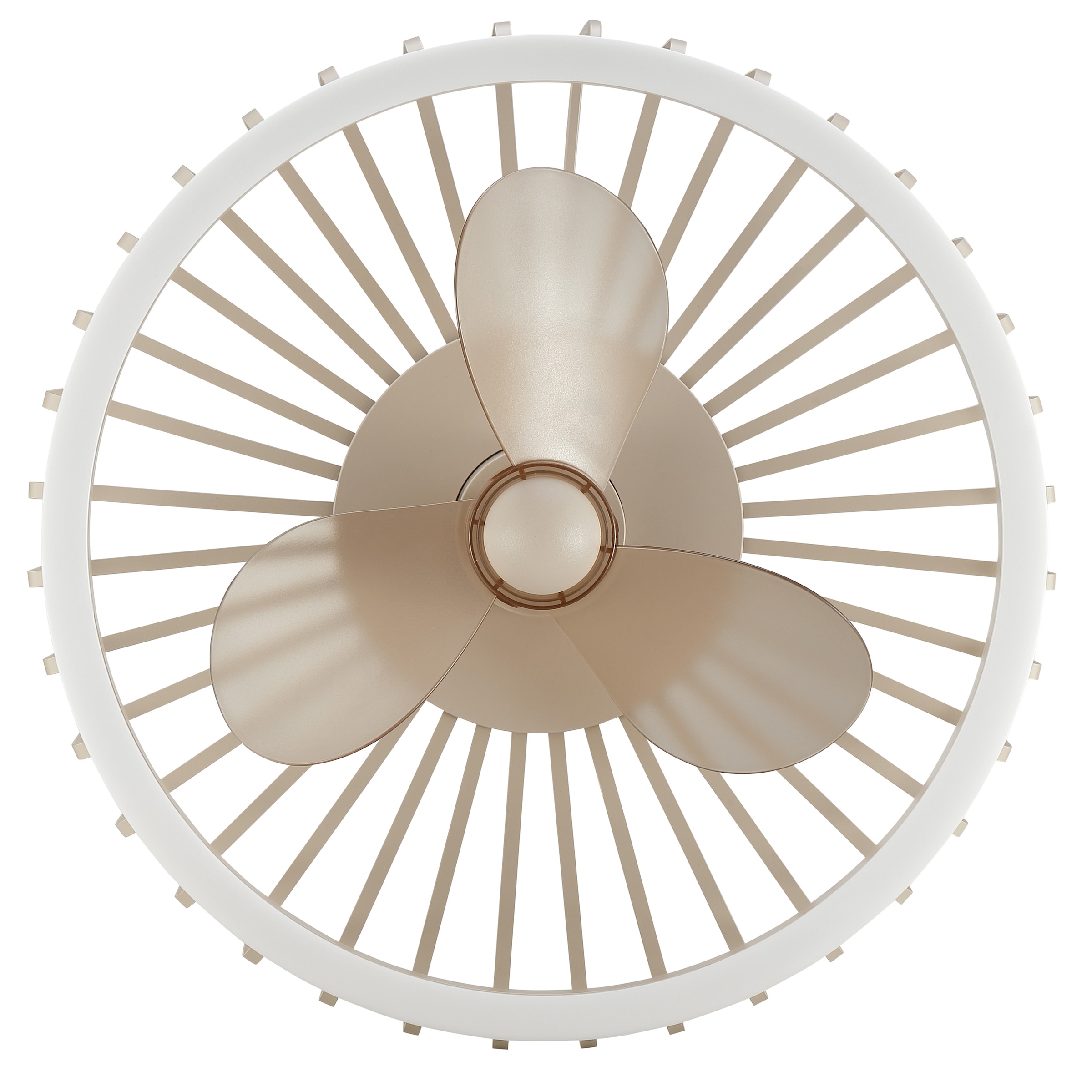 Brilliant LED Deckenleuchte »Capo« LED-Modul 1 Stk. warmweiß - kaltweiß LED-Ventilator, Ø 48 cm, 4200 lm, dimmbar, CCT