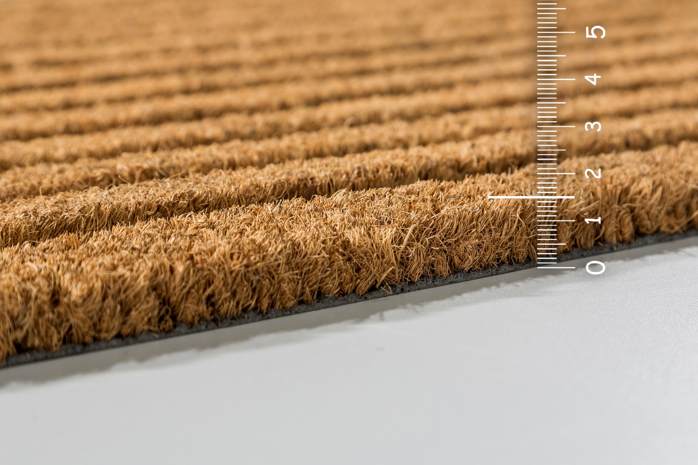 ASTRA Fußmatte »CocoHome2«, rechteckig, 16 mm Höhe, kokos, Türmatte, Hoch Tief Struktur, wetterfest, rutschfest