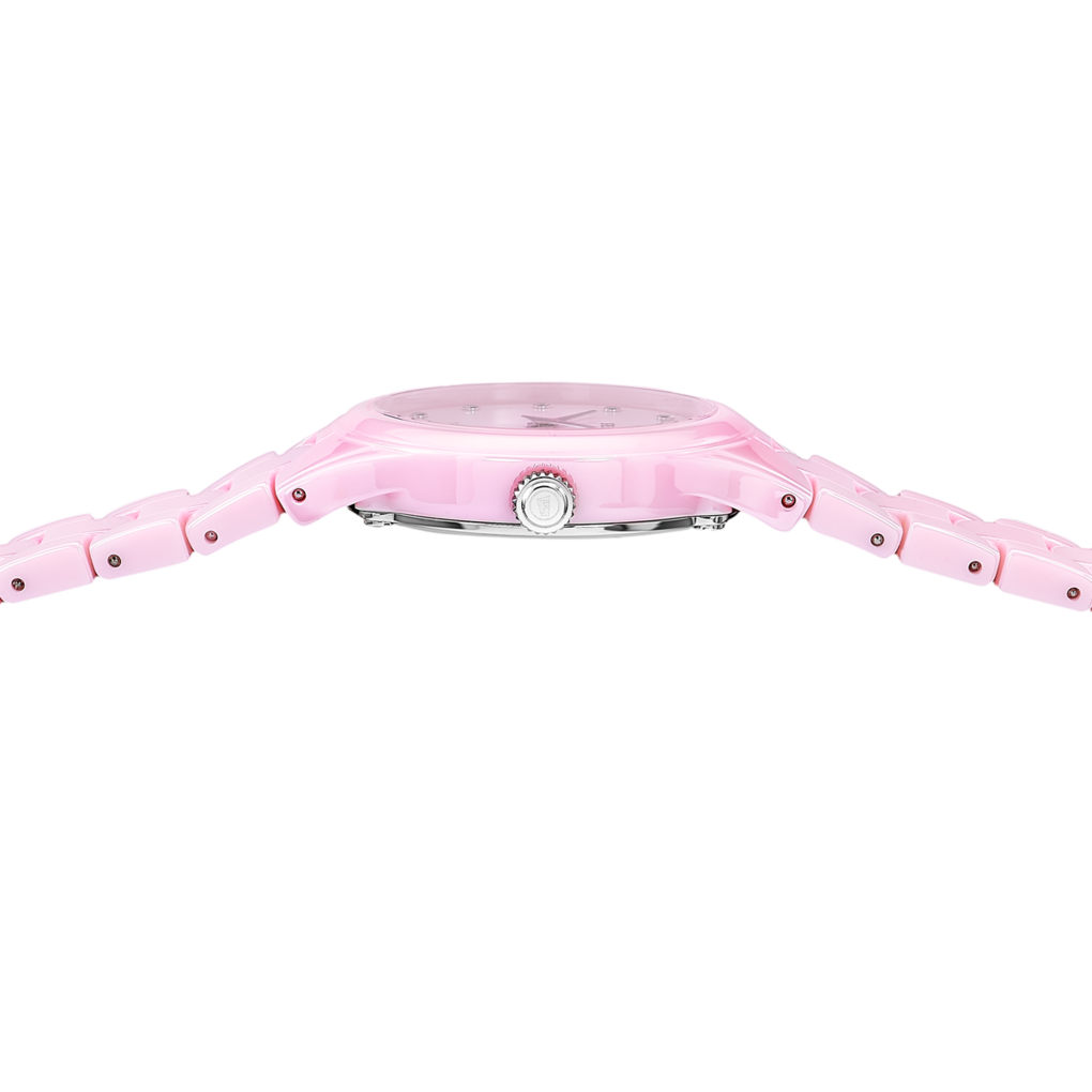 Festina Keramikuhr »Ceramic« Quarzuhr, Armbanduhr, Damenuhr, Keramik, analog