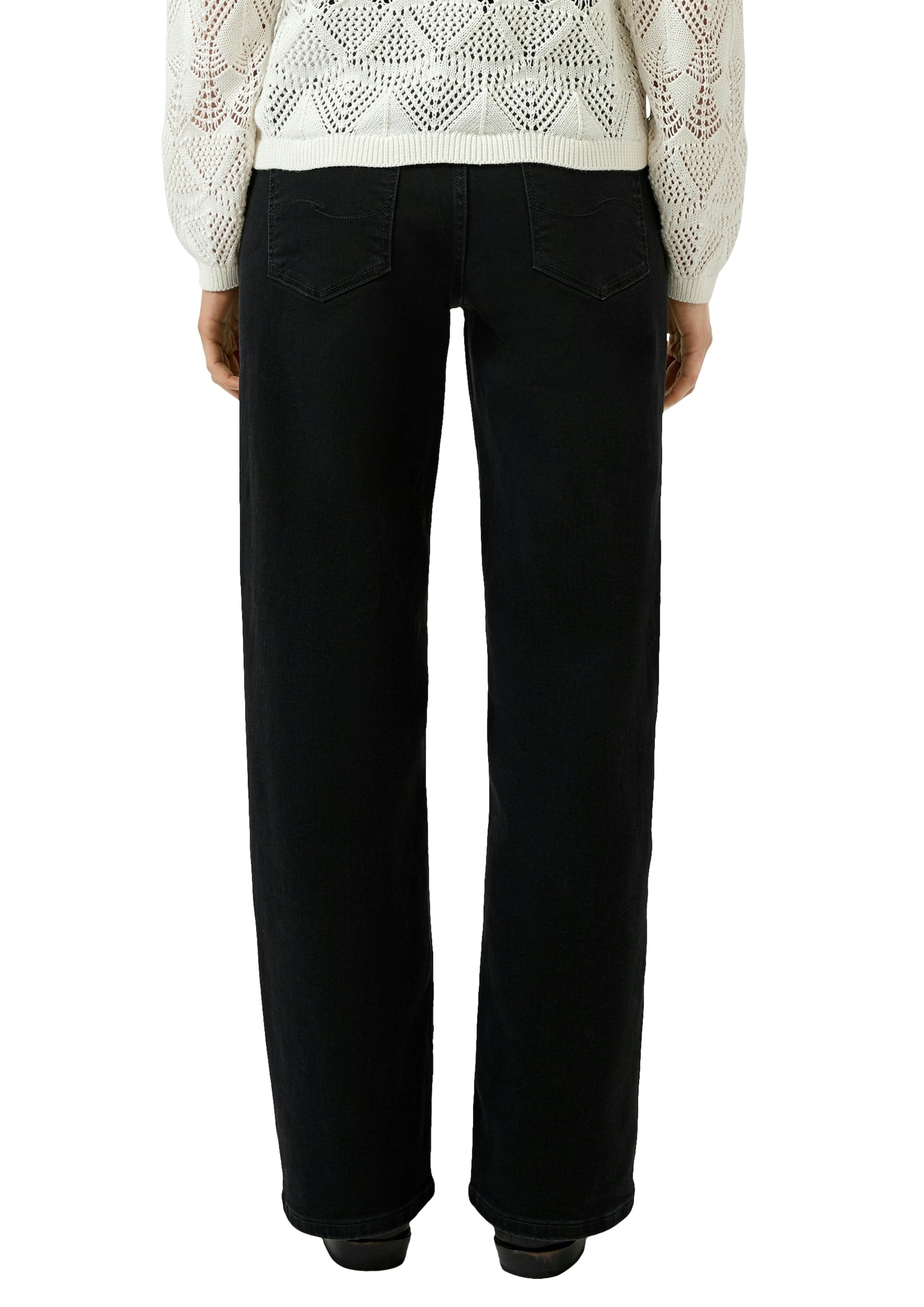 QS Stretch-Jeans »CATIE Wide Leg« 5-Pocket-Form