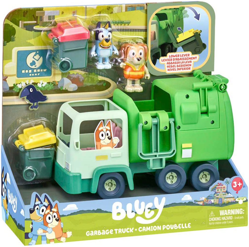 Moose Spielwelt »Bluey, Müllwagen«
