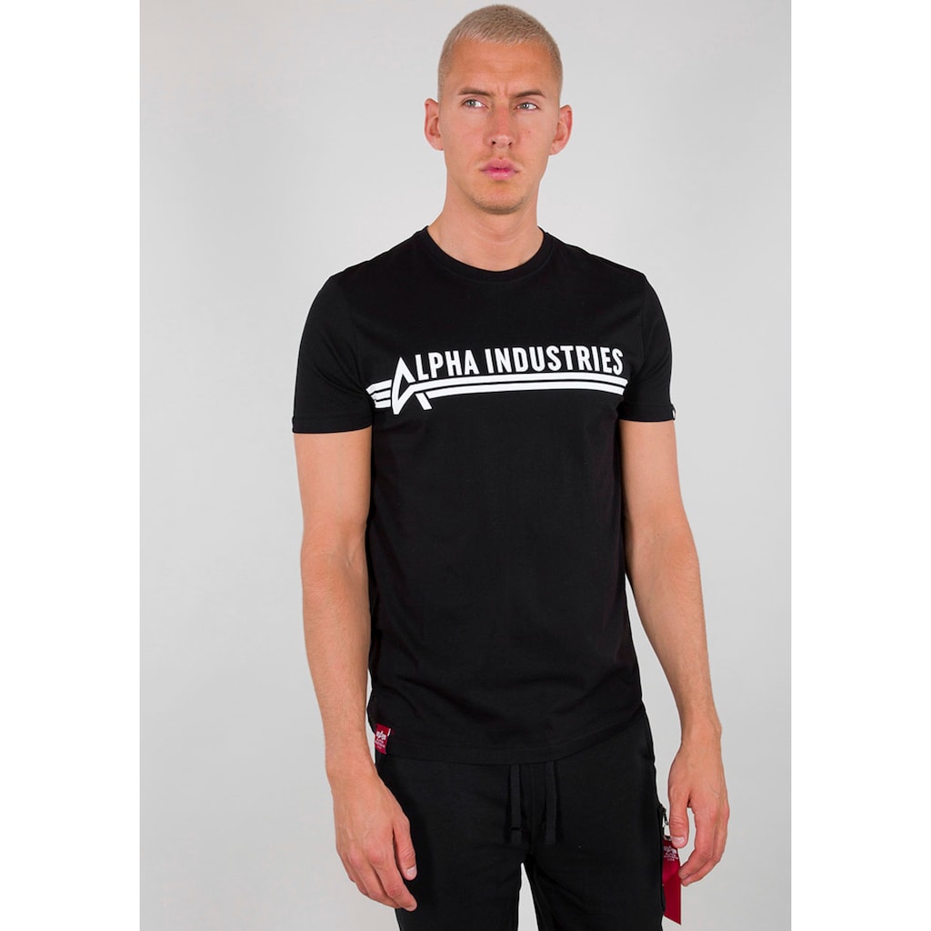 Alpha Industries Rundhalsshirt »ALPHA INDUSTRIES T«