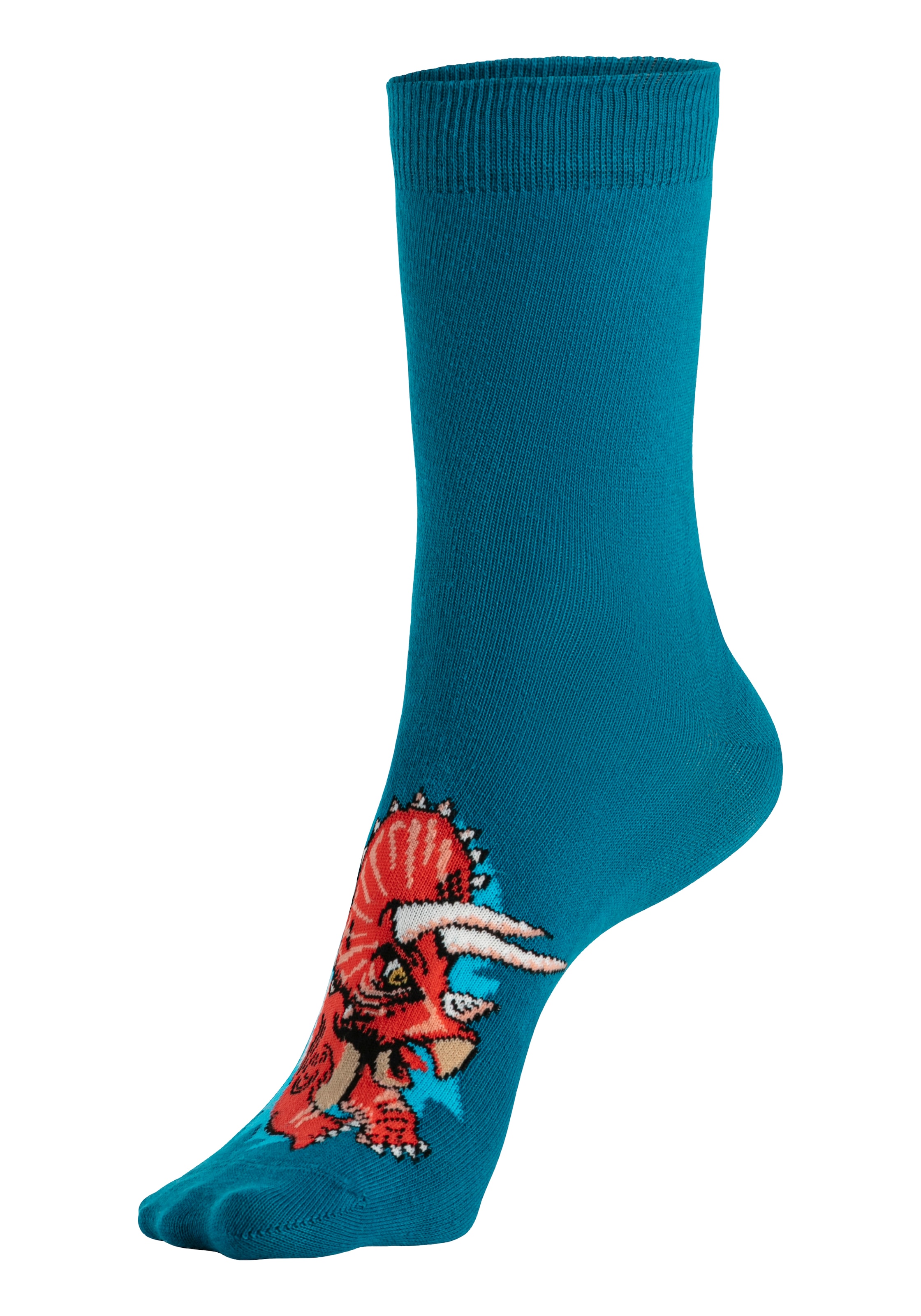 H.I.S Socken, (Packung, 5 Paar), mit Dinosauriermotiven