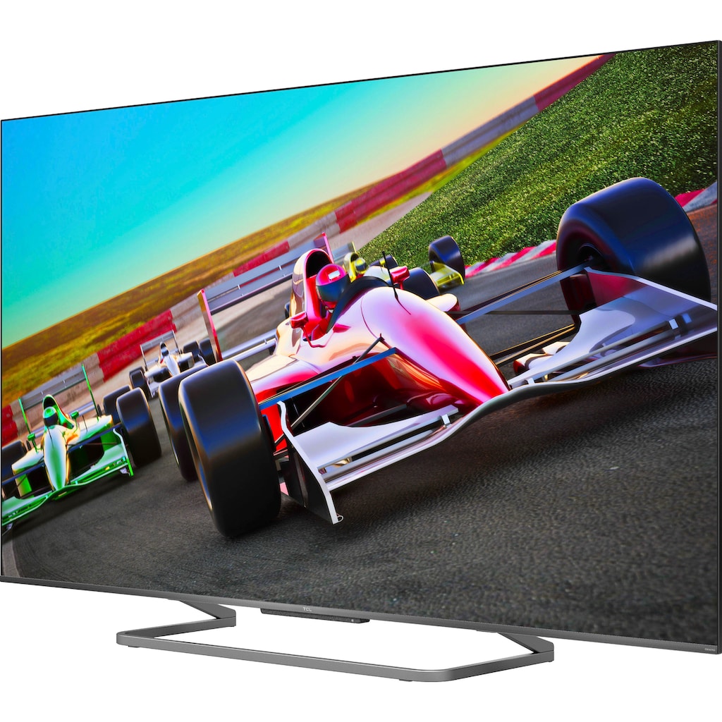 TCL QLED-Fernseher »65C728X1«, 164 cm/65 Zoll, 4K Ultra HD, Smart-TV-Android TV, Android 11, Onkyo-Soundsystem, Gaming TV