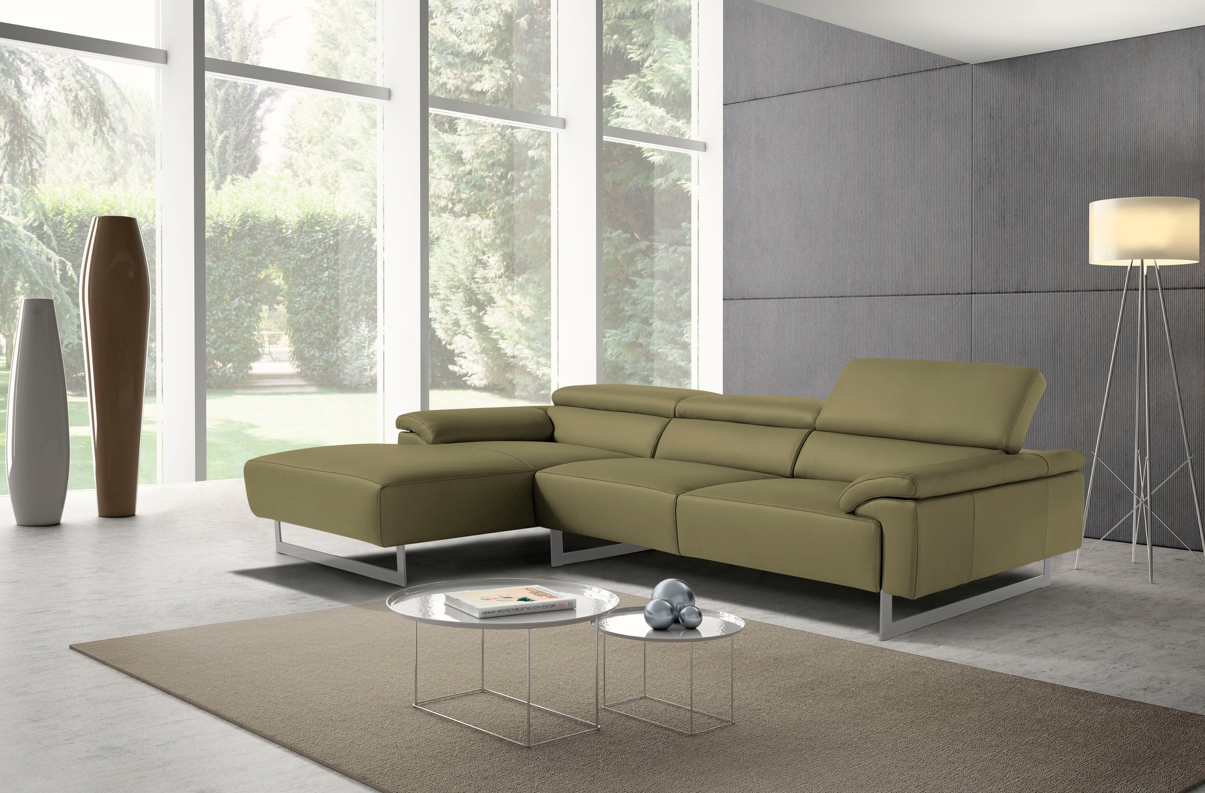 Egoitaliano Ecksofa »Malika, edel und bequem, Designsofa mit hochwertigen B günstig online kaufen