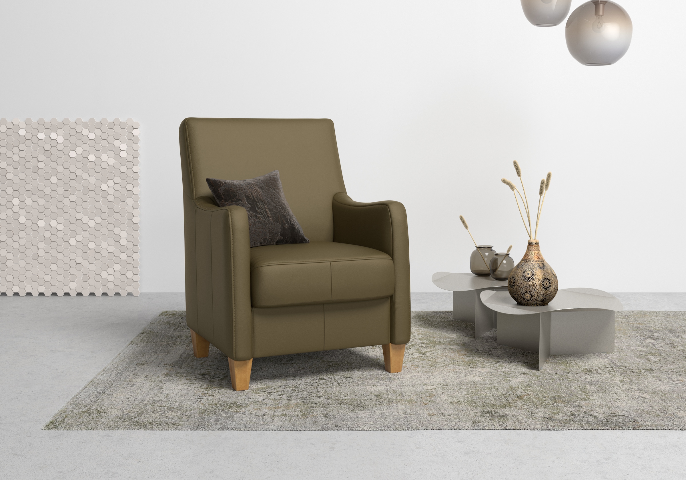 Home affaire Sessel »Palmera, B: 70 cm« mit Federkern günstig online kaufen