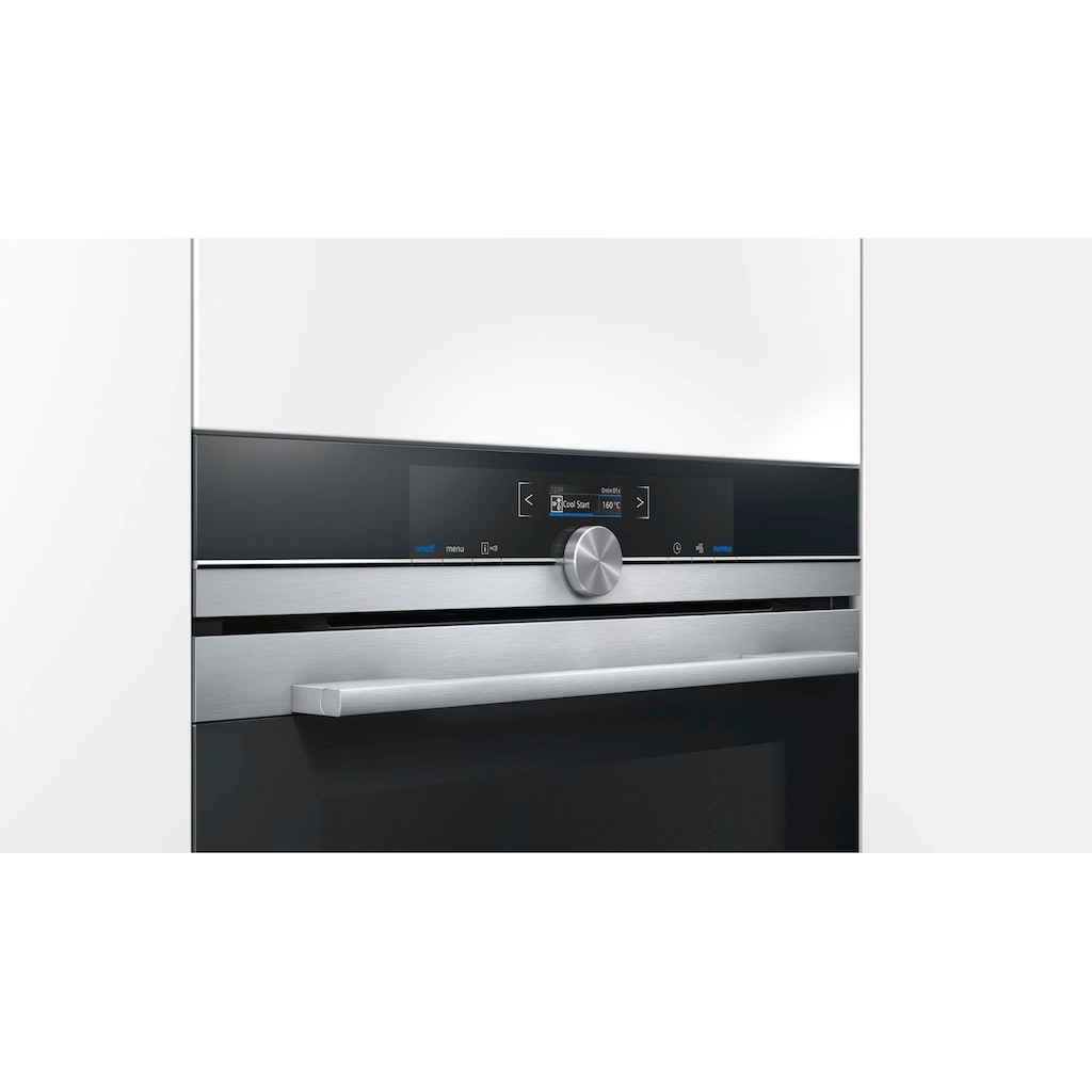 SIEMENS Einbaubackofen »CB634GBS3«, iQ700, CB634GBS3, ecoClean