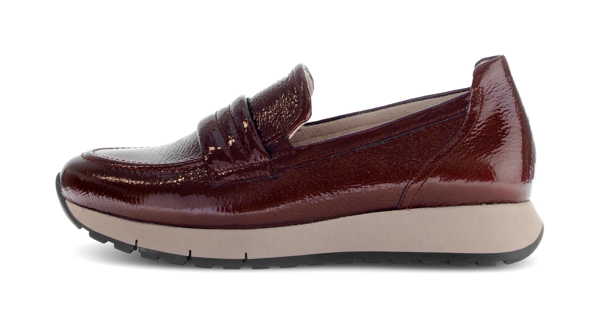 Gabor Slipper »FLORENZ«, Plateau, Schlupfschuh, Komfortschuh in Bequemweite G (= weit)